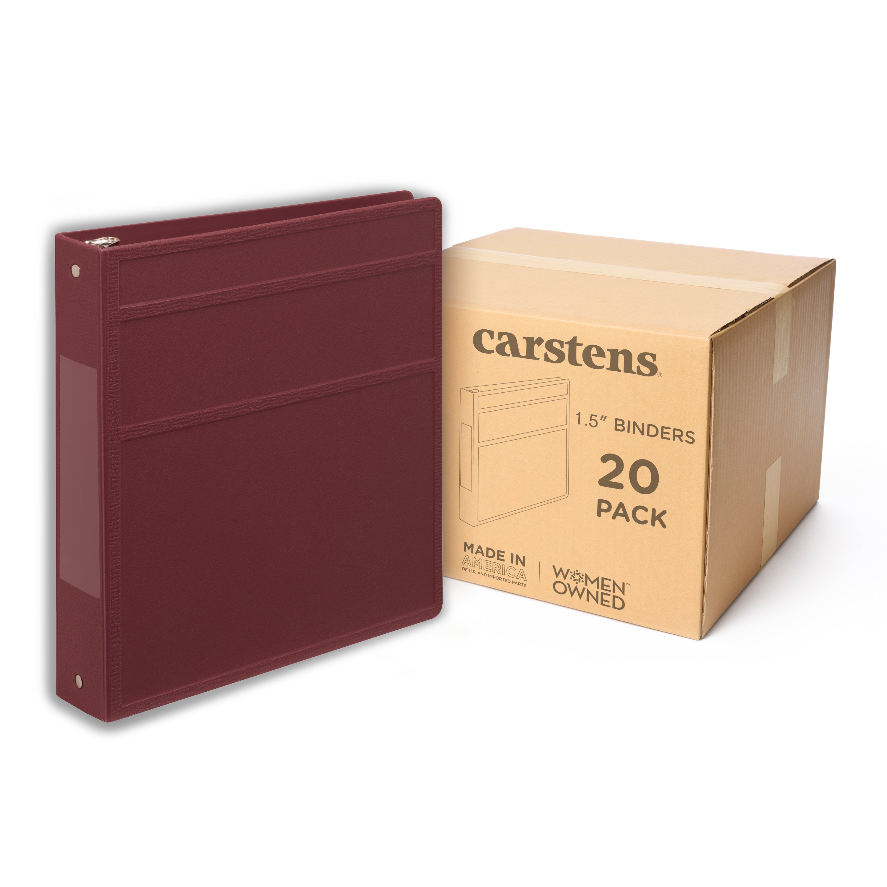 1.5 Inch Heavy Duty 3-Ring Binder for Medical Charting – Side Opening