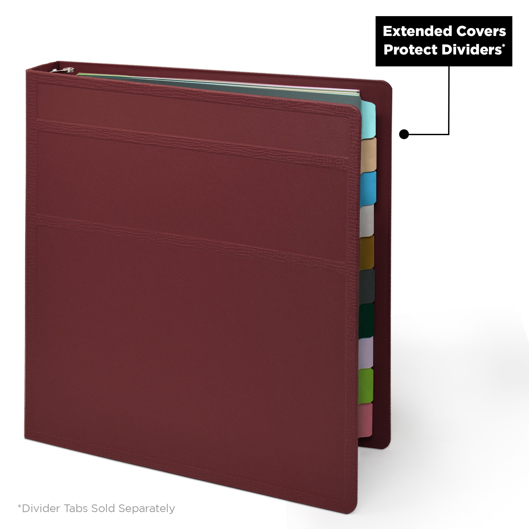 1.5 Inch Heavy Duty 3-Ring Binder for Medical Charting – Side Opening