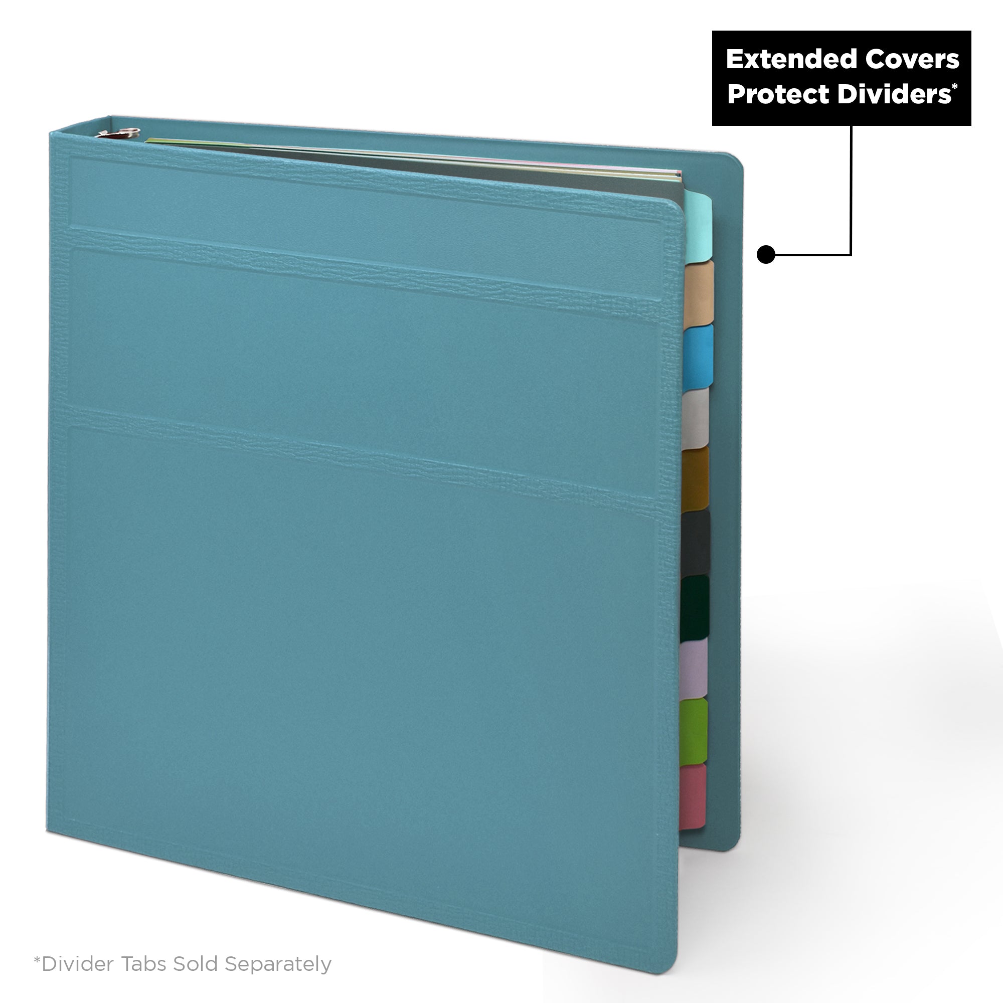 1.5 Inch Heavy Duty 3-Ring Binder for Medical Charting – Side Opening