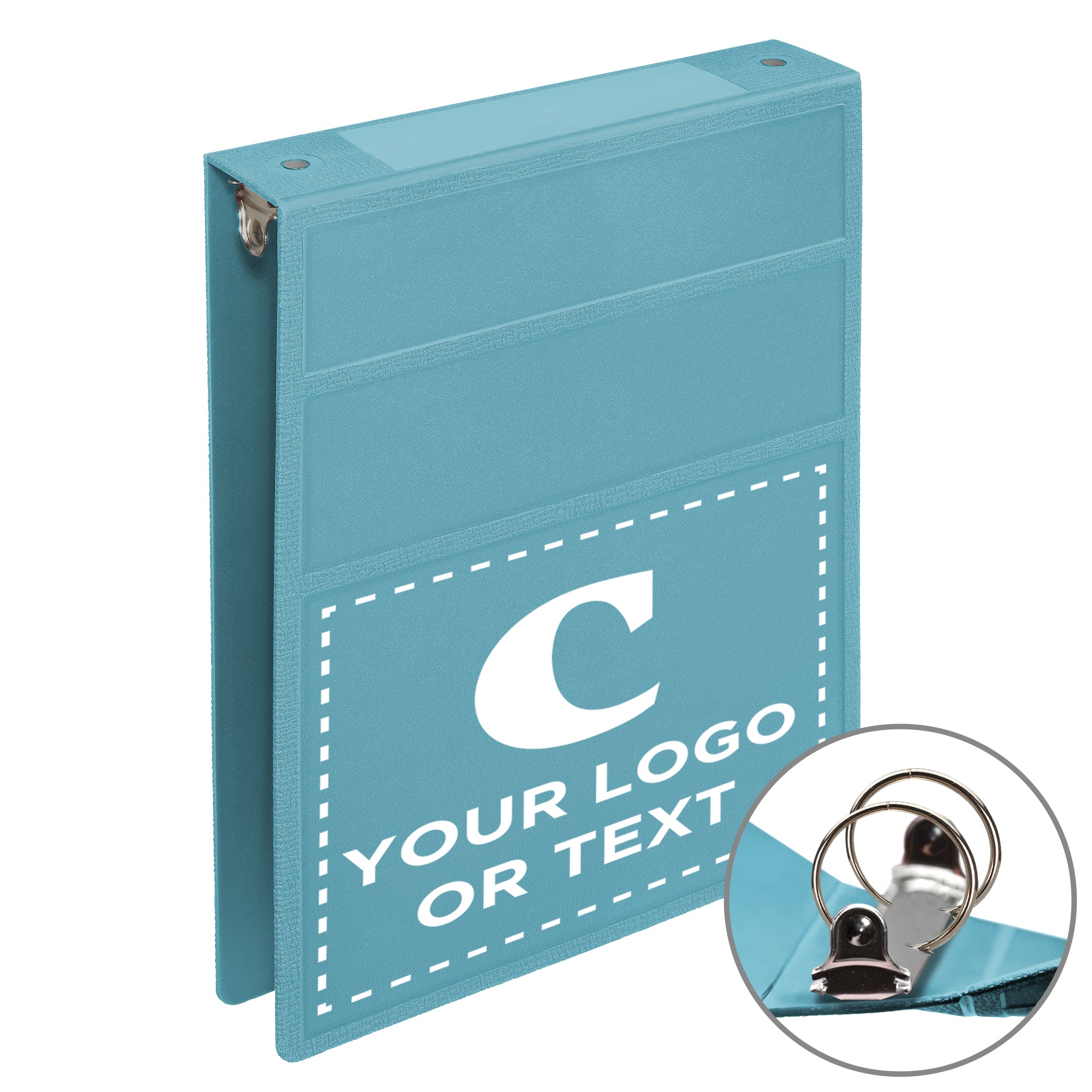 Custom 1.5-Inch Binder with Logo – Heavy Duty Top-Opening