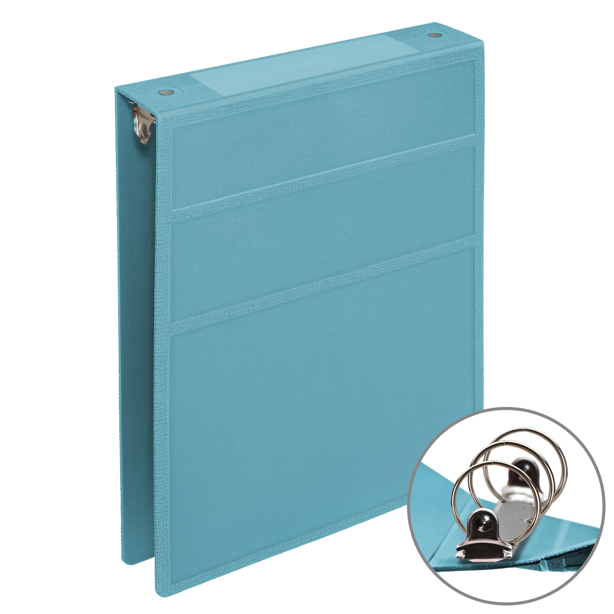 1.5-Inch Heavy Duty 3-Ring Binder for Medical Charting - Top Opening
