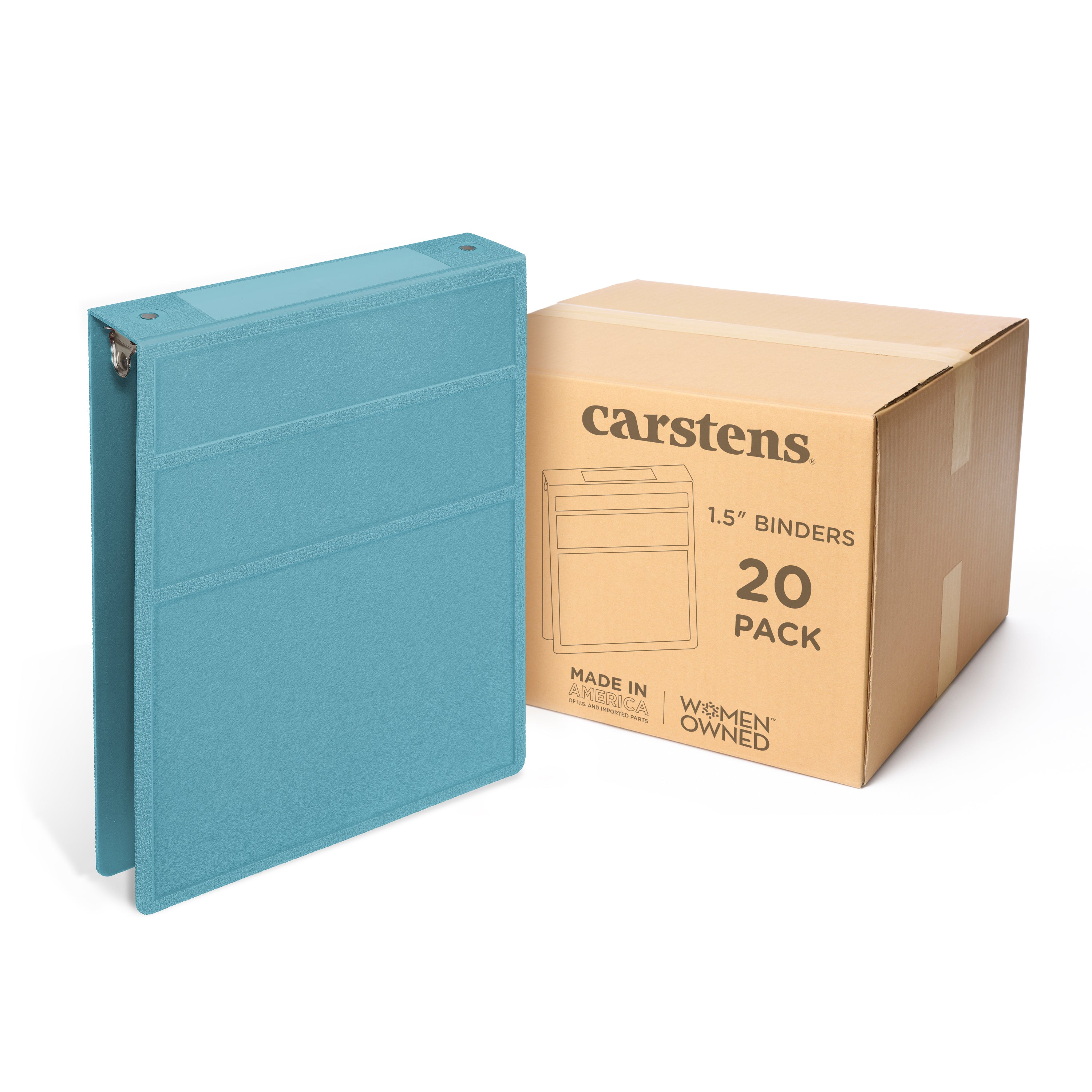 1.5-Inch Heavy Duty 3-Ring Binder for Medical Charting - Top Opening