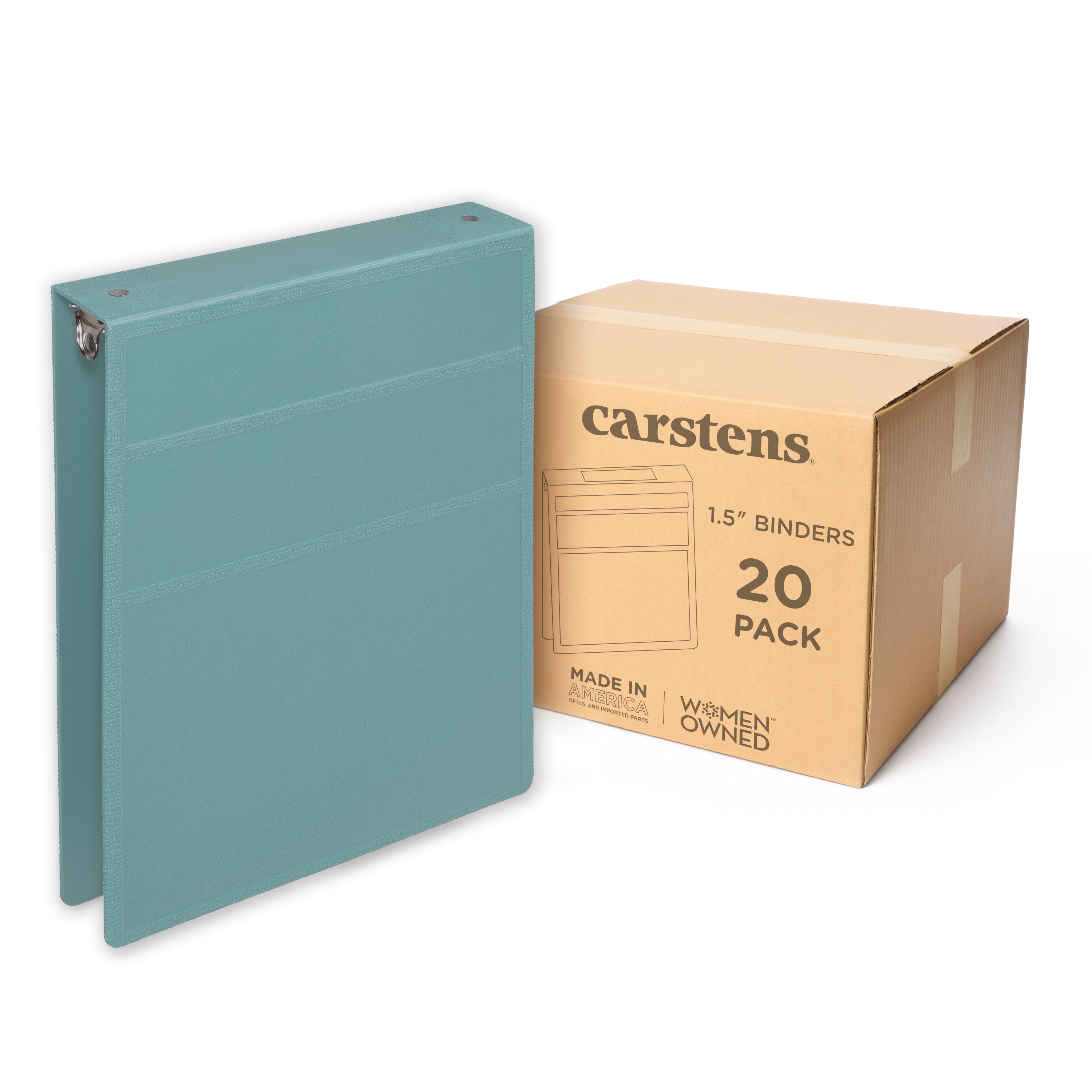 1.5-Inch Heavy Duty 3-Ring Binder for Medical Charting - Top Opening