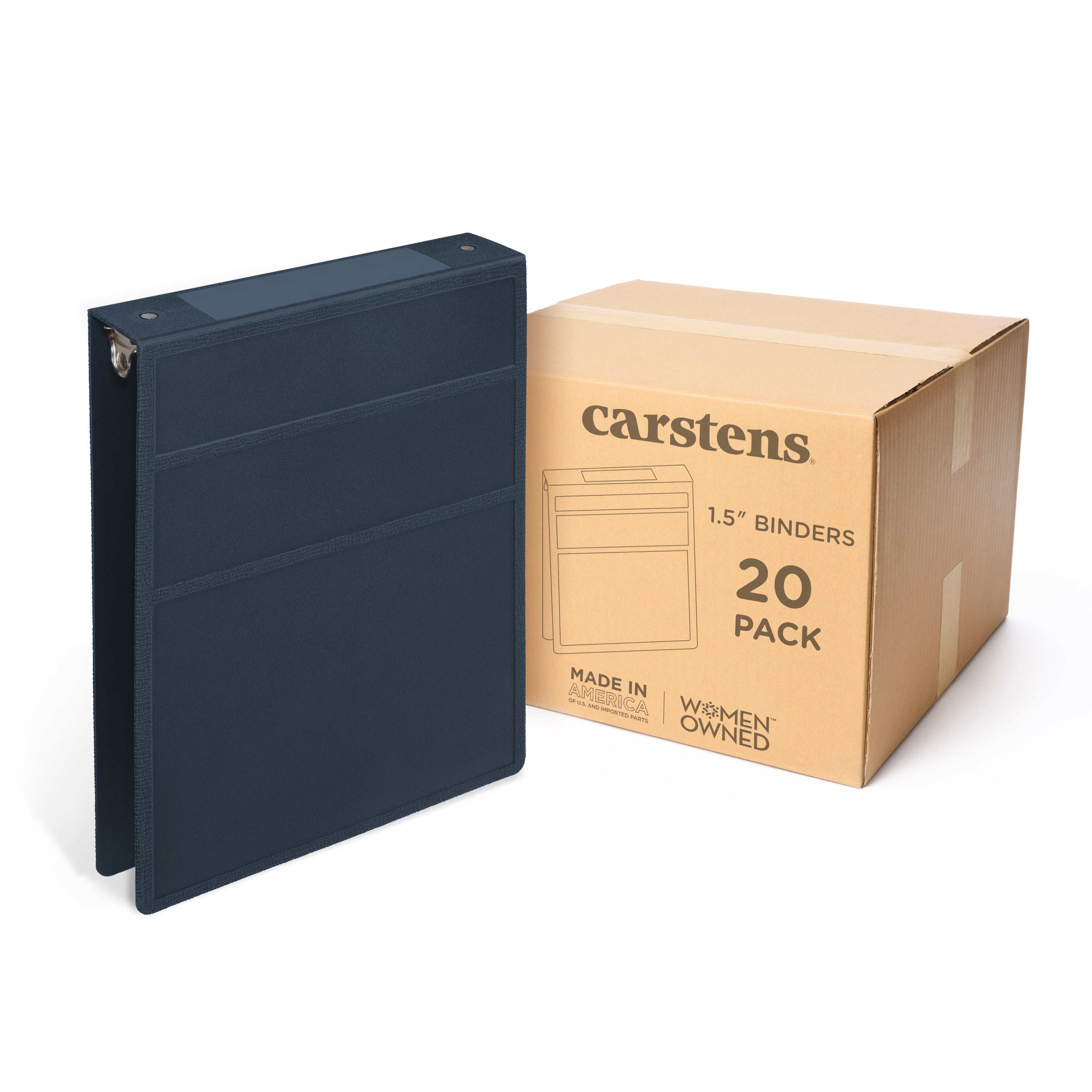 1.5-Inch Heavy Duty 3-Ring Binder for Medical Charting - Top Opening