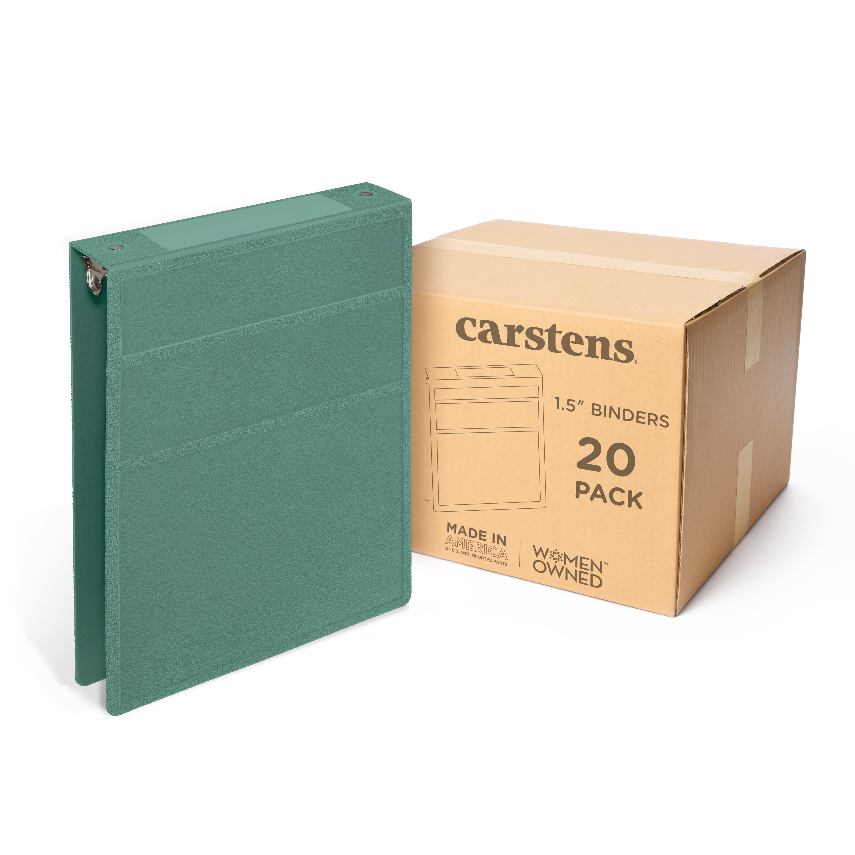 1.5-Inch Heavy Duty 3-Ring Binder for Medical Charting - Top Opening