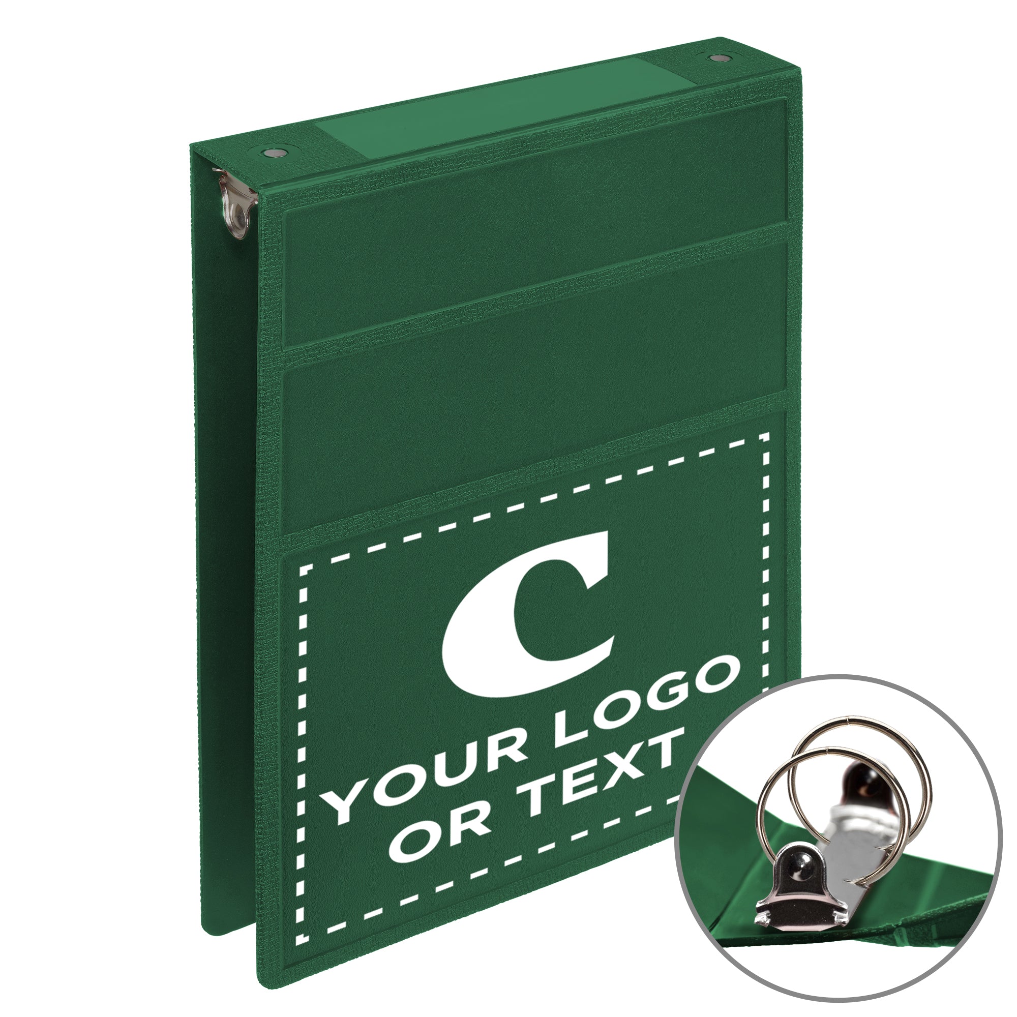 Custom 1.5-Inch Binder with Logo – Heavy Duty Top-Opening