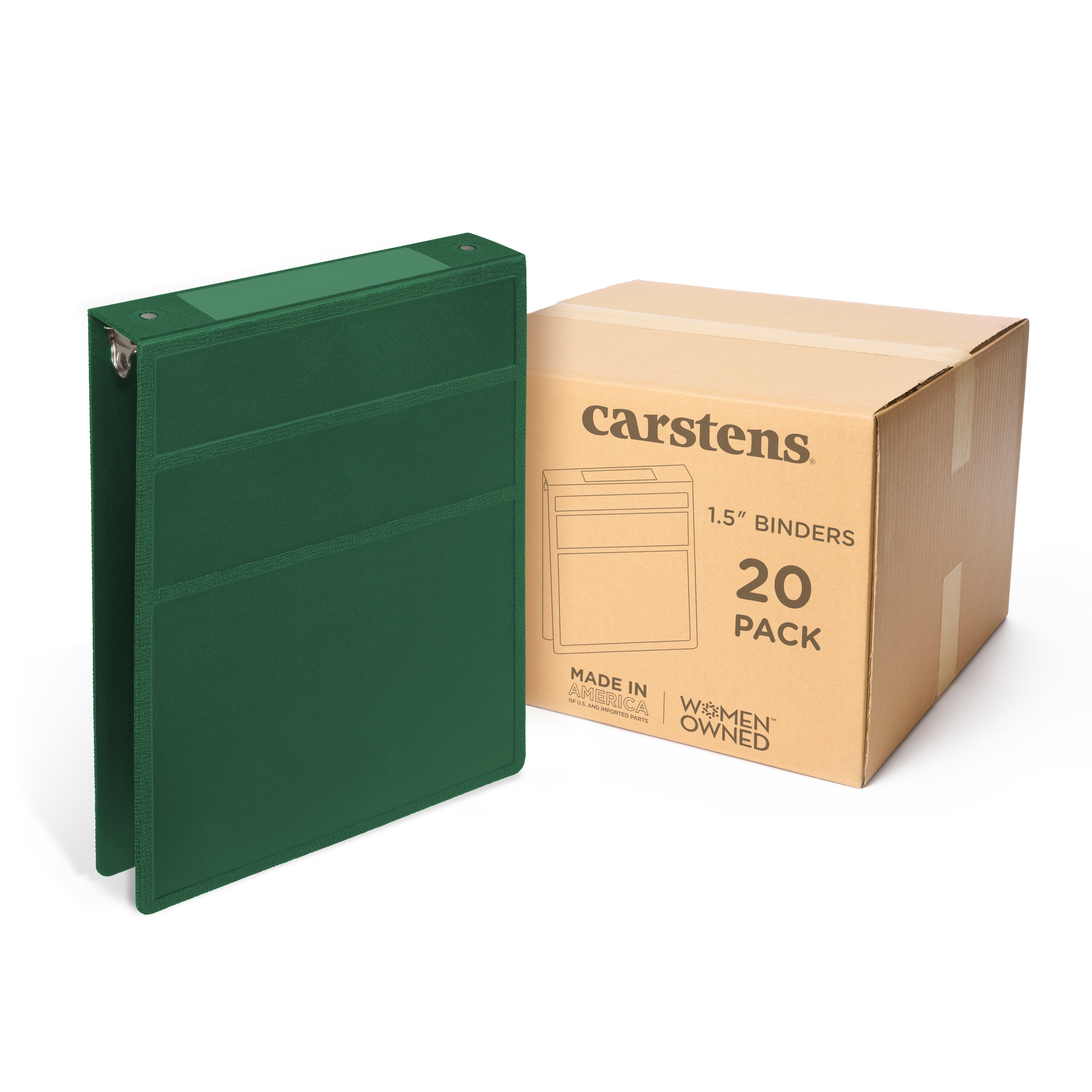 1.5-Inch Heavy Duty 3-Ring Binder for Medical Charting - Top Opening