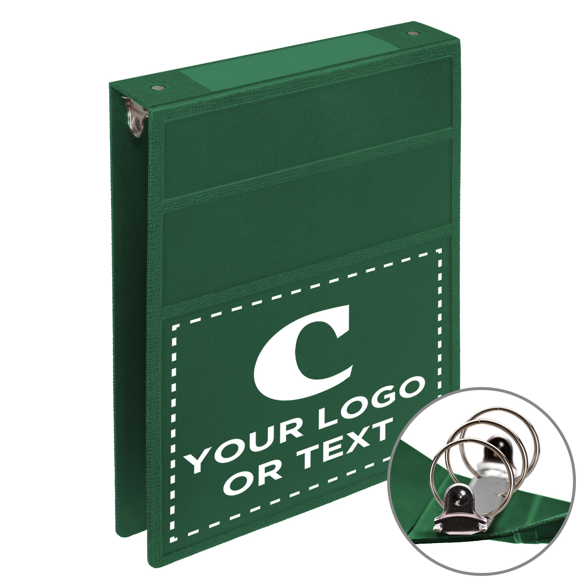 Custom 1.5-Inch Binder with Logo – Heavy Duty Top-Opening