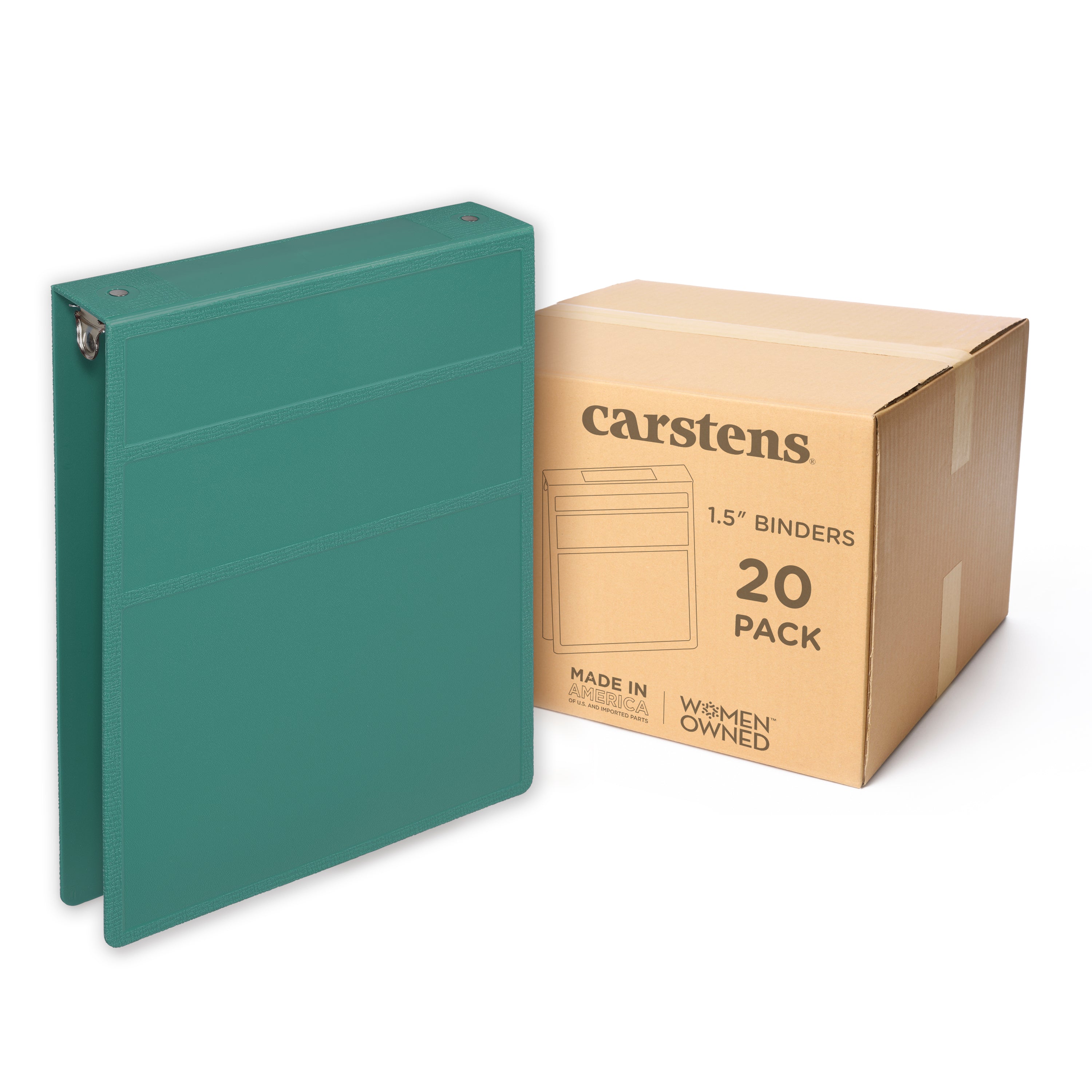 1.5-Inch Heavy Duty 3-Ring Binder for Medical Charting - Top Opening