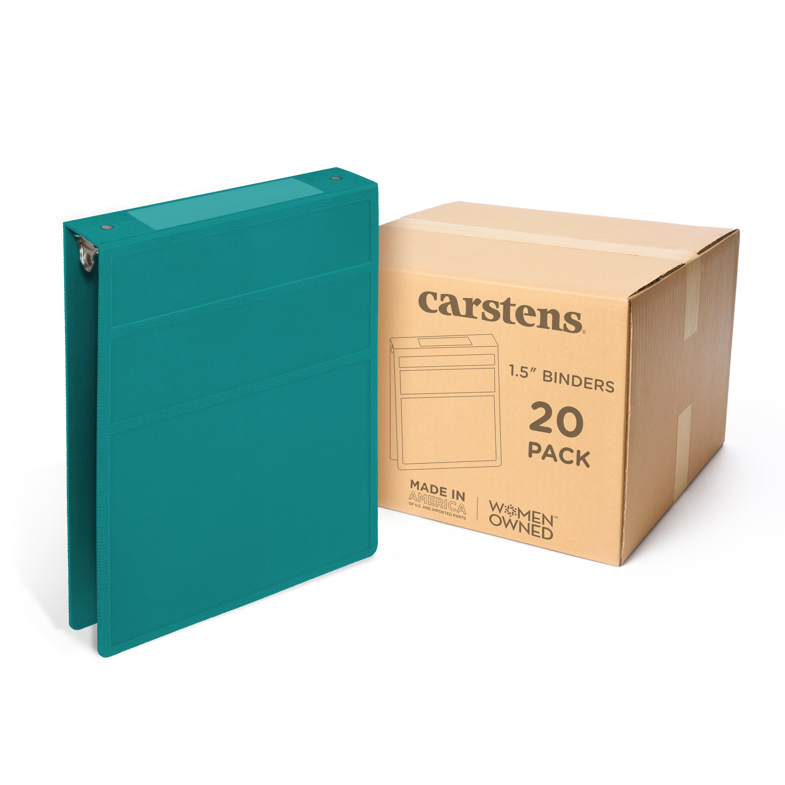 1.5-Inch Heavy Duty 3-Ring Binder for Medical Charting - Top Opening