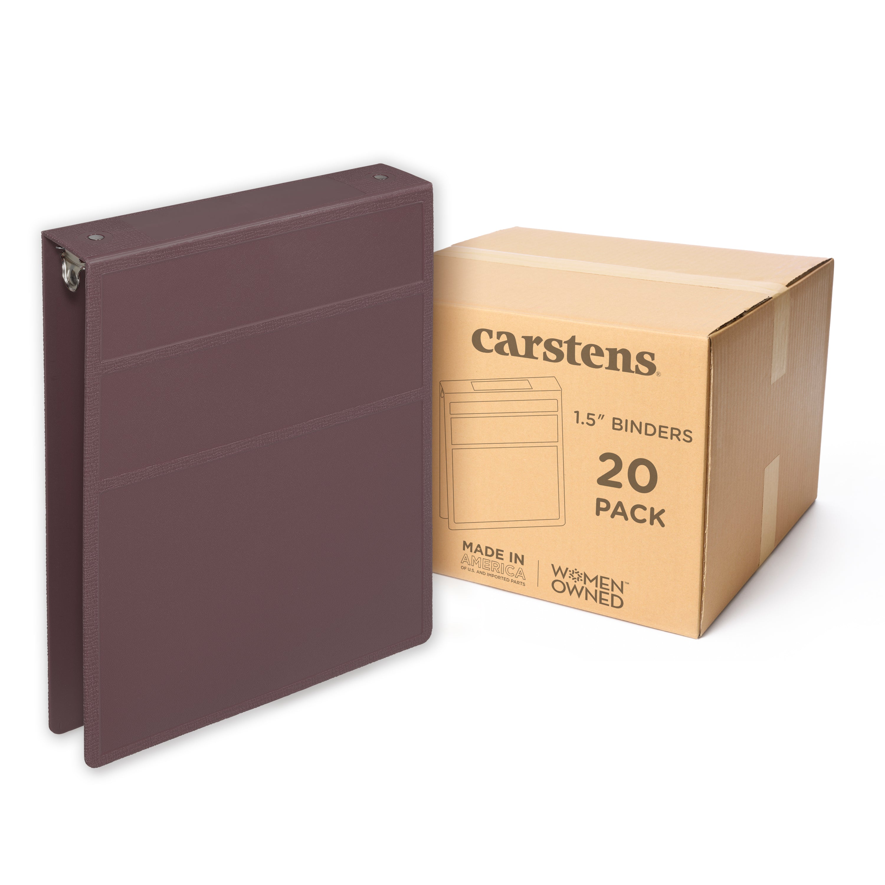 1.5-Inch Heavy Duty 3-Ring Binder for Medical Charting - Top Opening