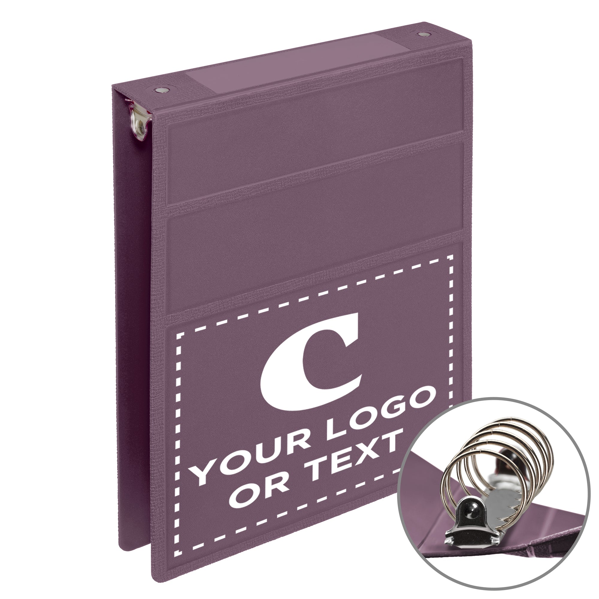 Custom 1.5-Inch Binder with Logo – Heavy Duty Top-Opening