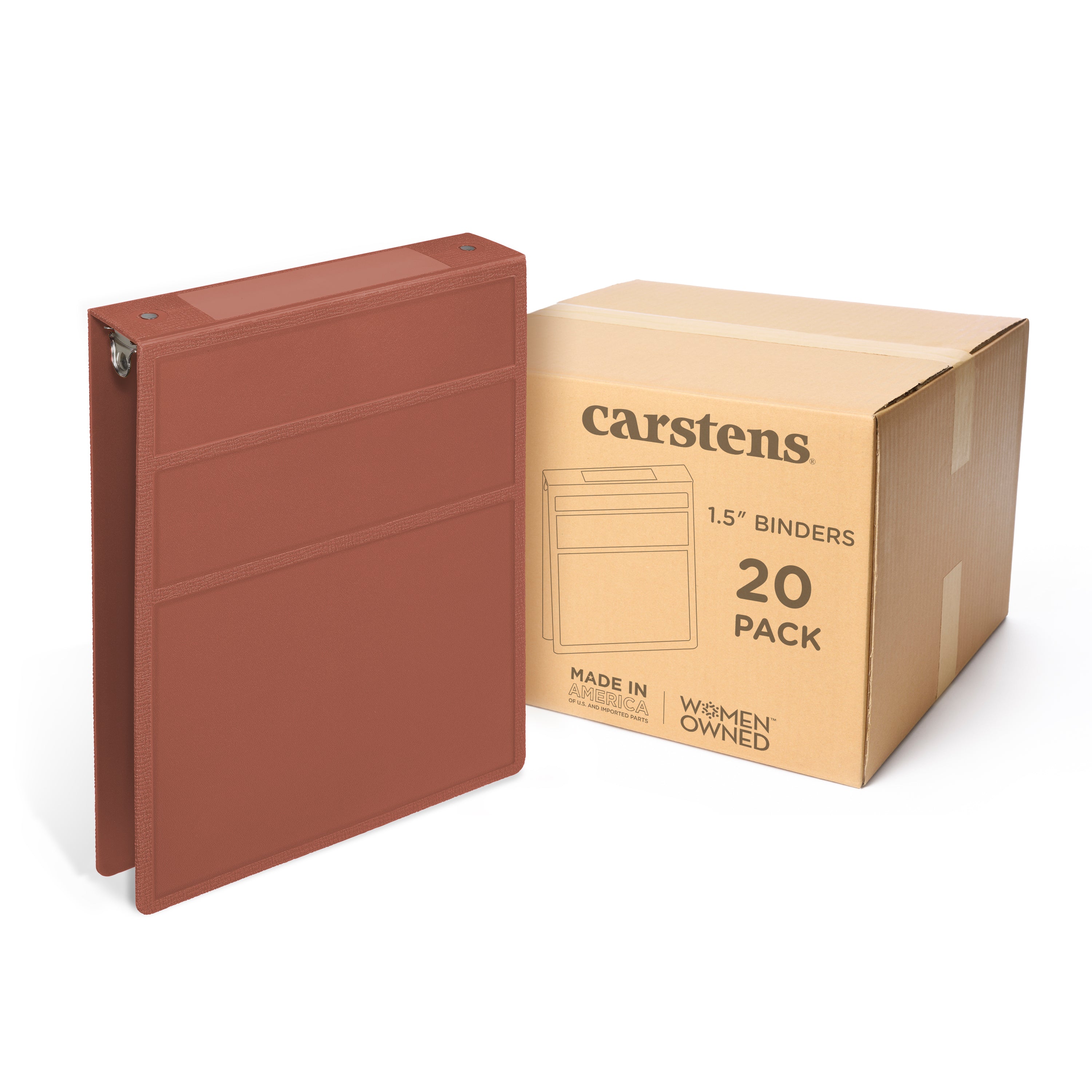 1.5-Inch Heavy Duty 3-Ring Binder for Medical Charting - Top Opening