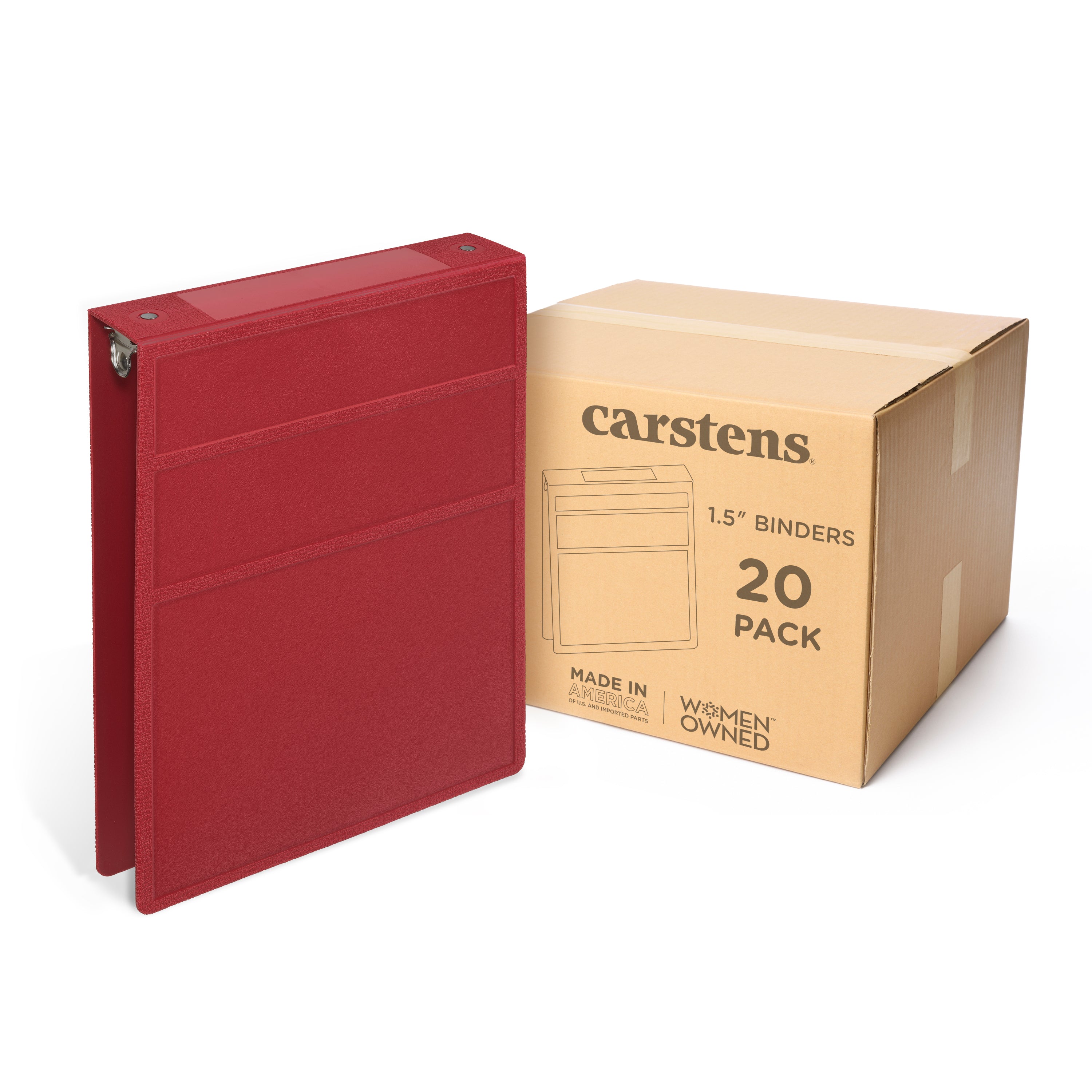 1.5-Inch Heavy Duty 3-Ring Binder for Medical Charting - Top Opening