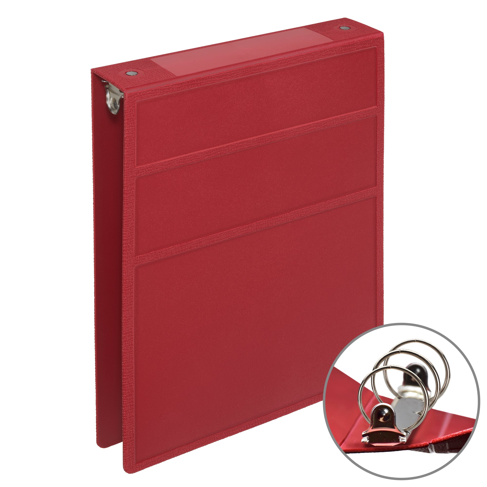 1.5-Inch Heavy Duty 3-Ring Binder for Medical Charting - Top Opening