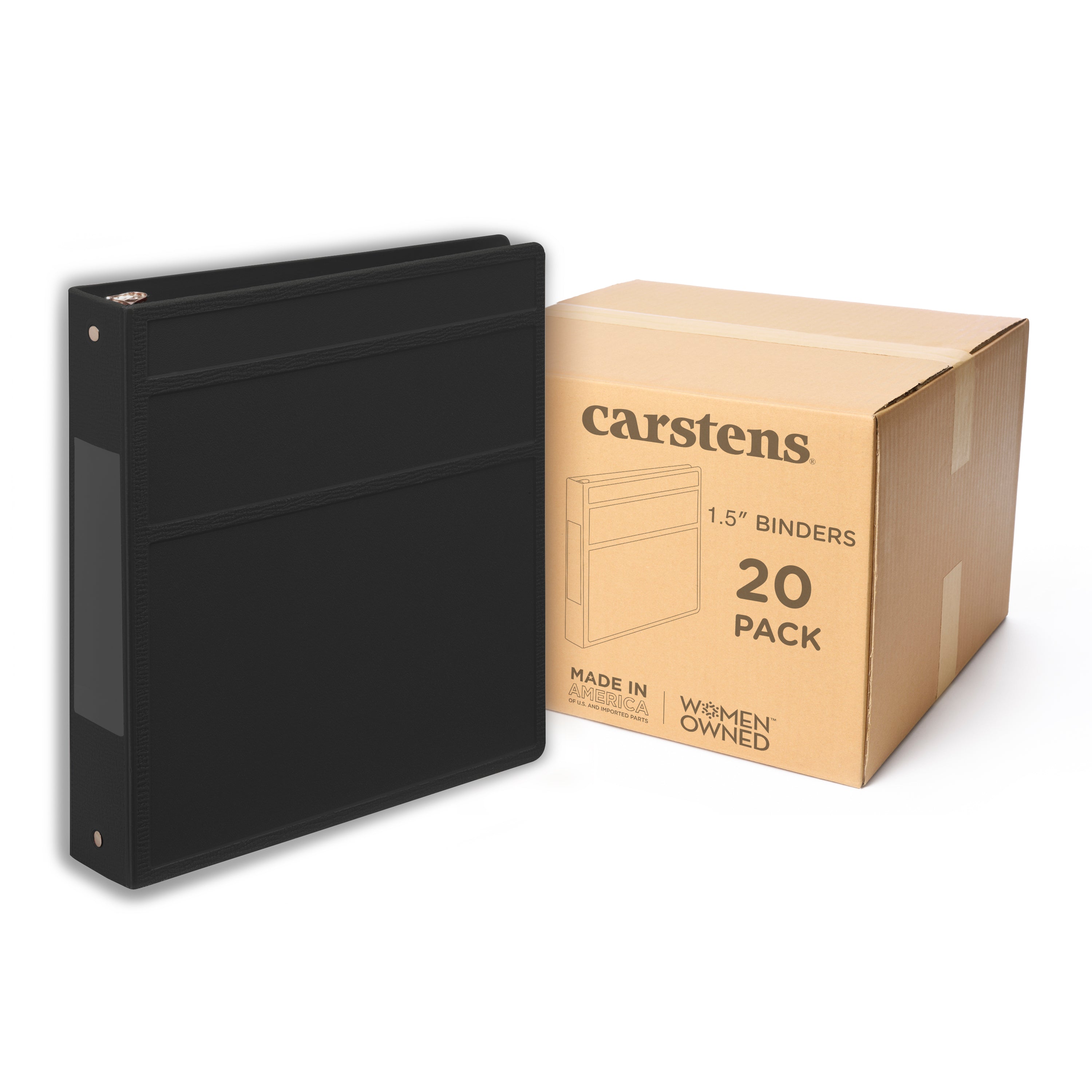 1.5 Inch Heavy Duty 3-Ring Binder for Medical Charting – Side Opening