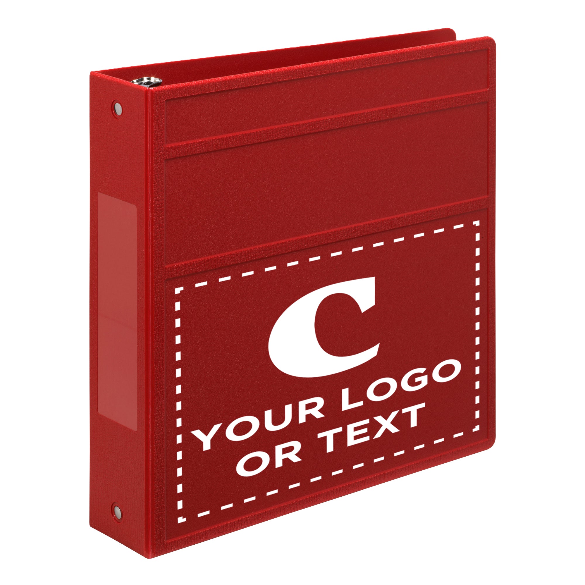 Custom 2-Inch Binder with Logo – Heavy Duty Side-Opening
