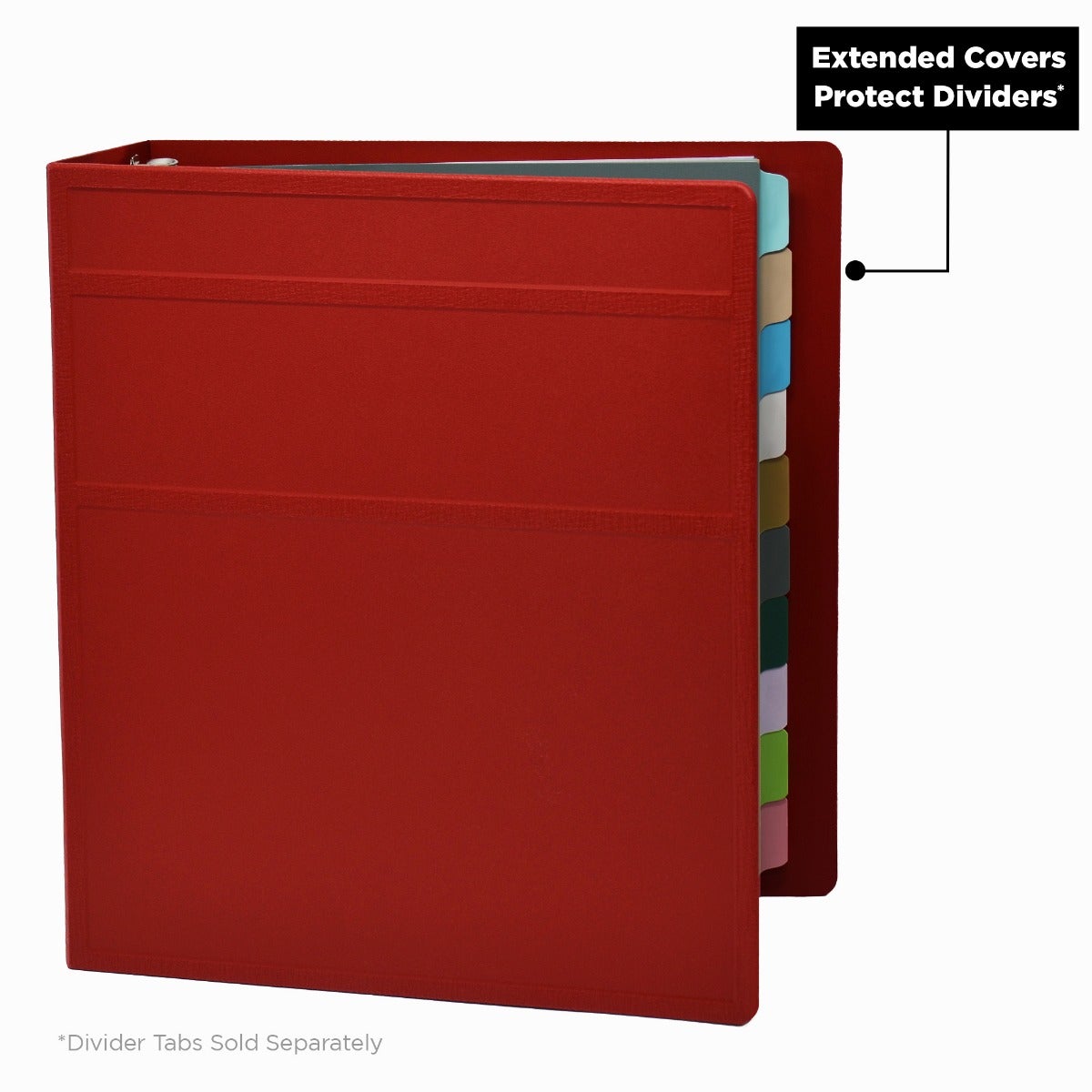 2-Inch Heavy Duty 3-Ring Binder for Medical Charting – Side Opening