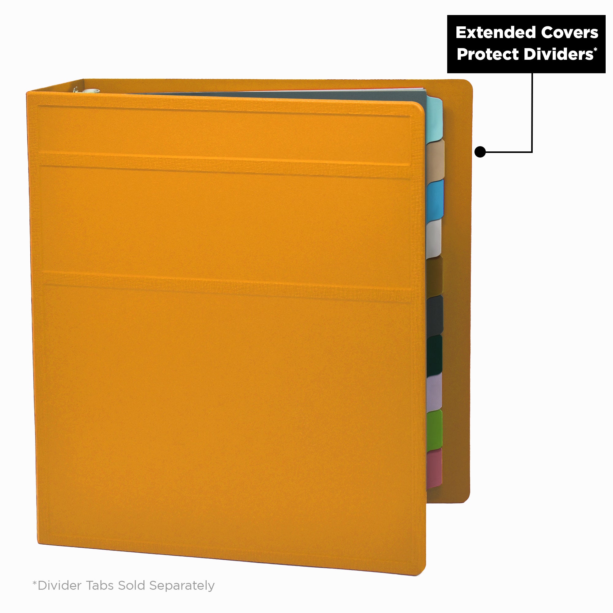 2-Inch Heavy Duty 3-Ring Binder for Medical Charting – Side Opening