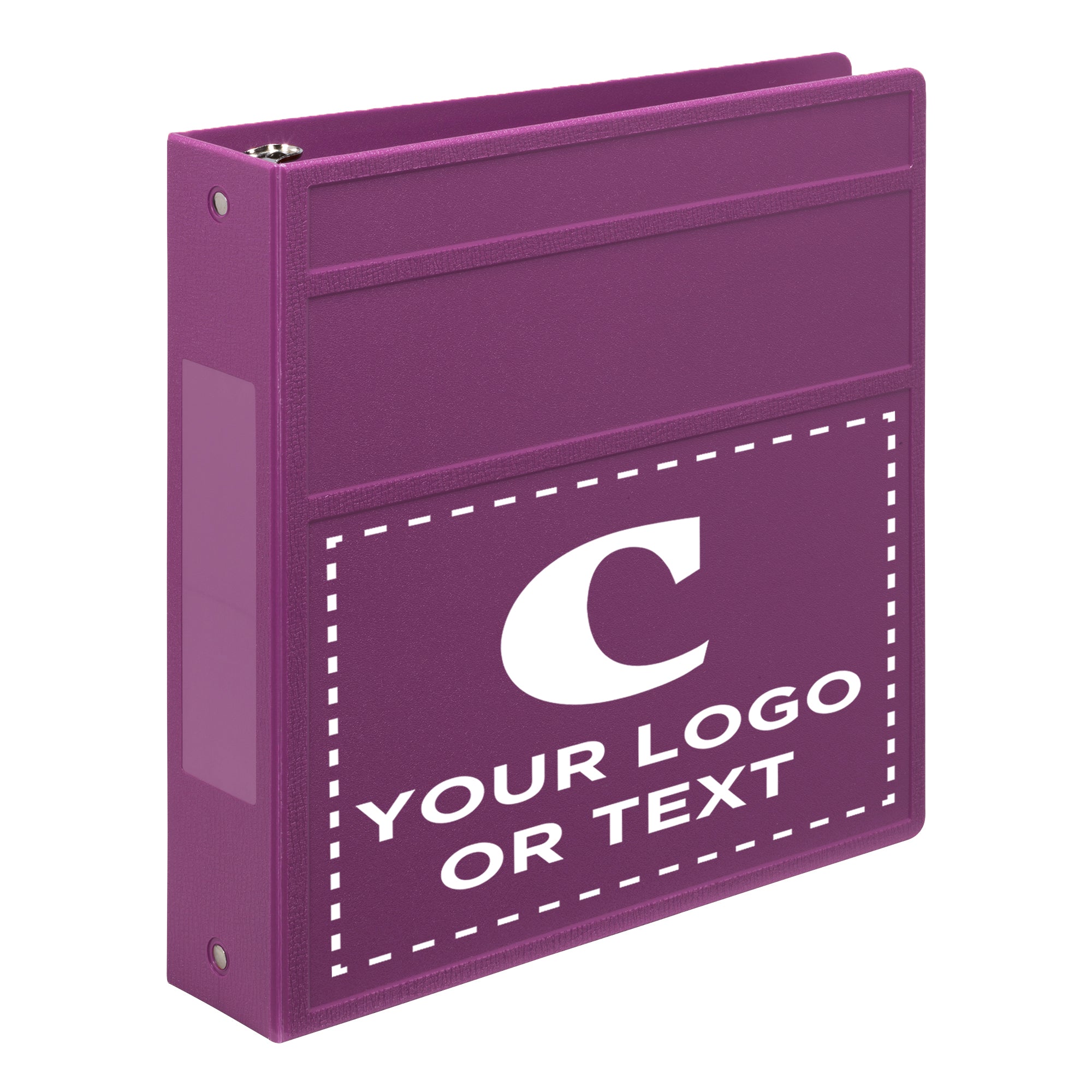 Custom 2-Inch Binder with Logo – Heavy Duty Side-Opening