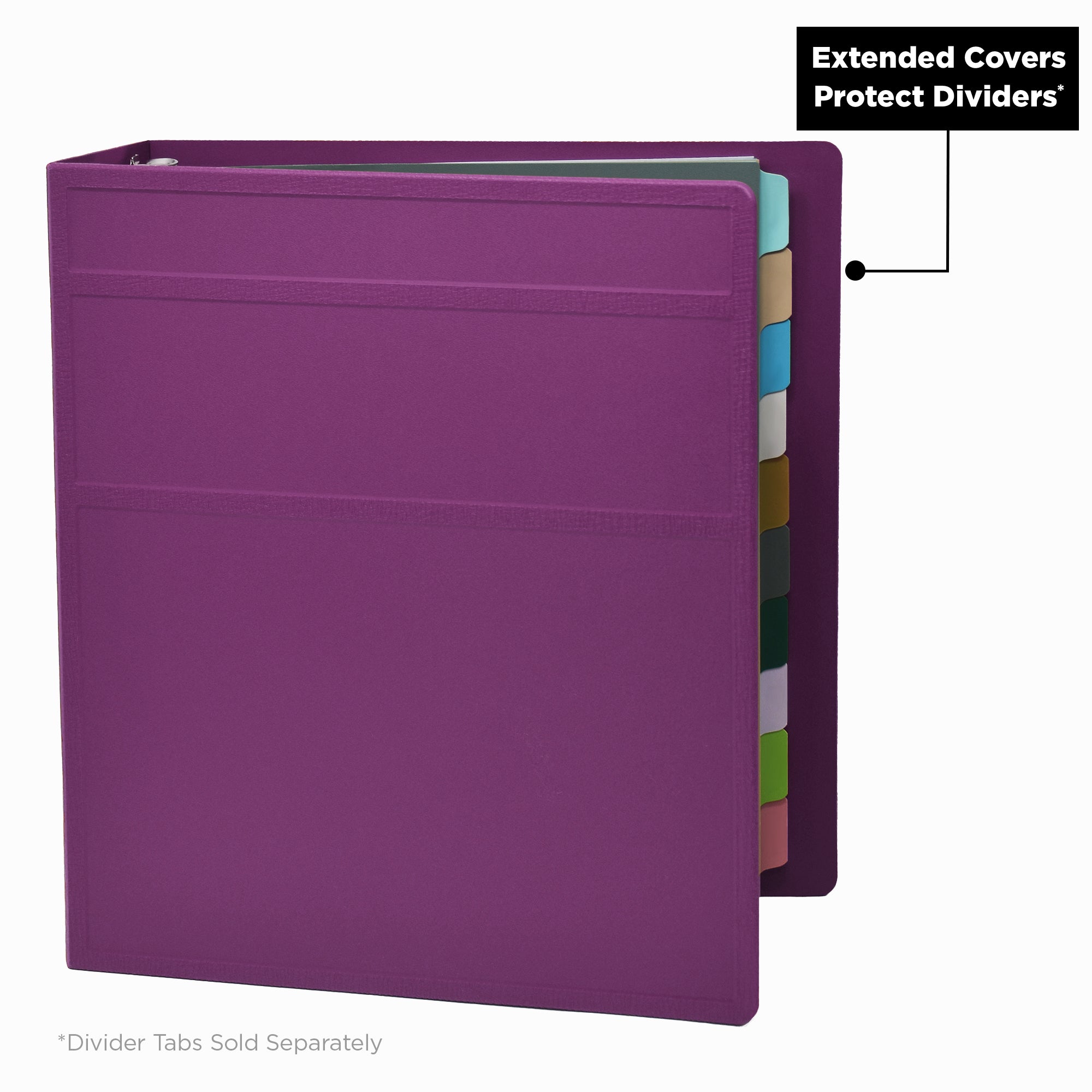 2-Inch Heavy Duty 3-Ring Binder for Medical Charting – Side Opening