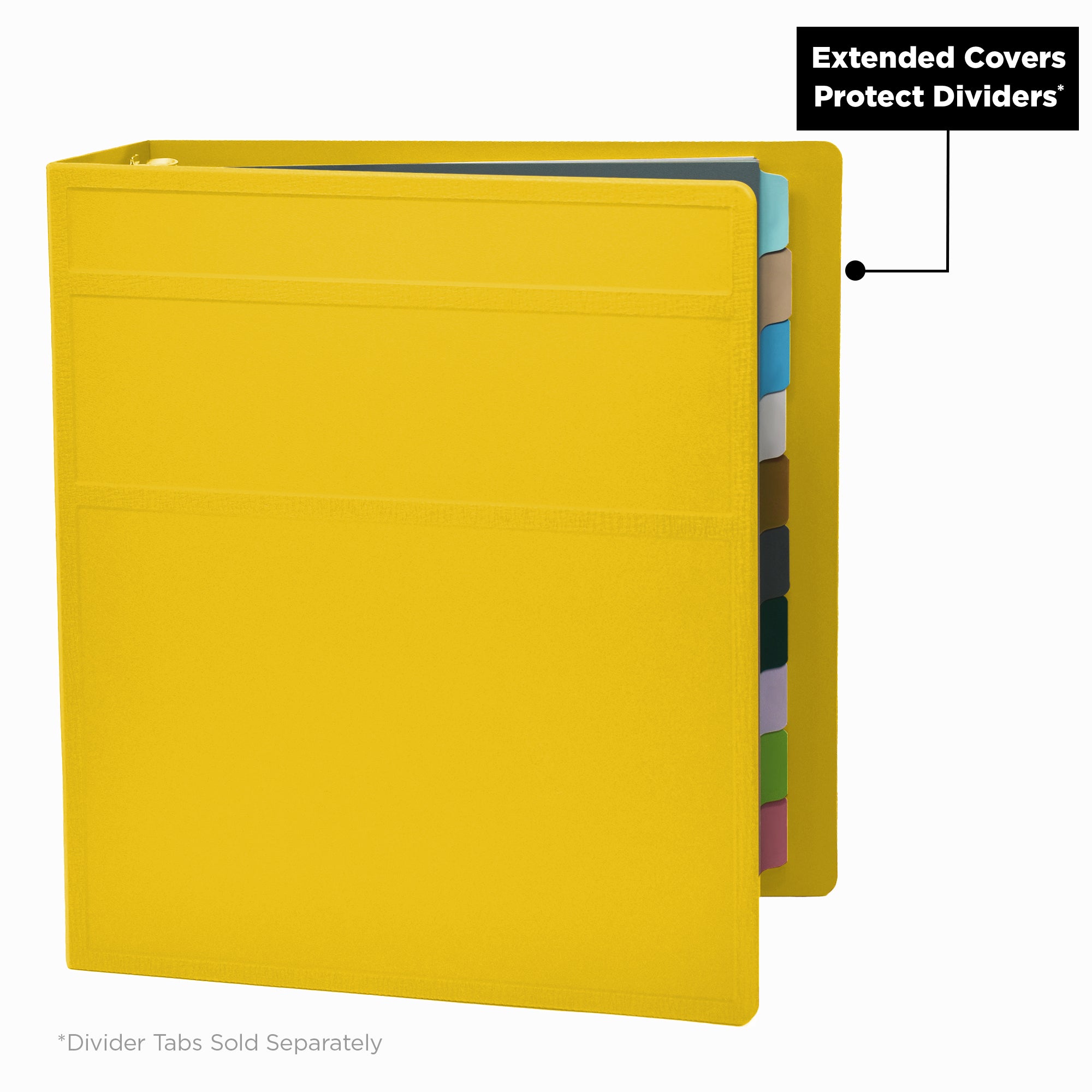 2-Inch Heavy Duty 3-Ring Binder for Medical Charting – Side Opening