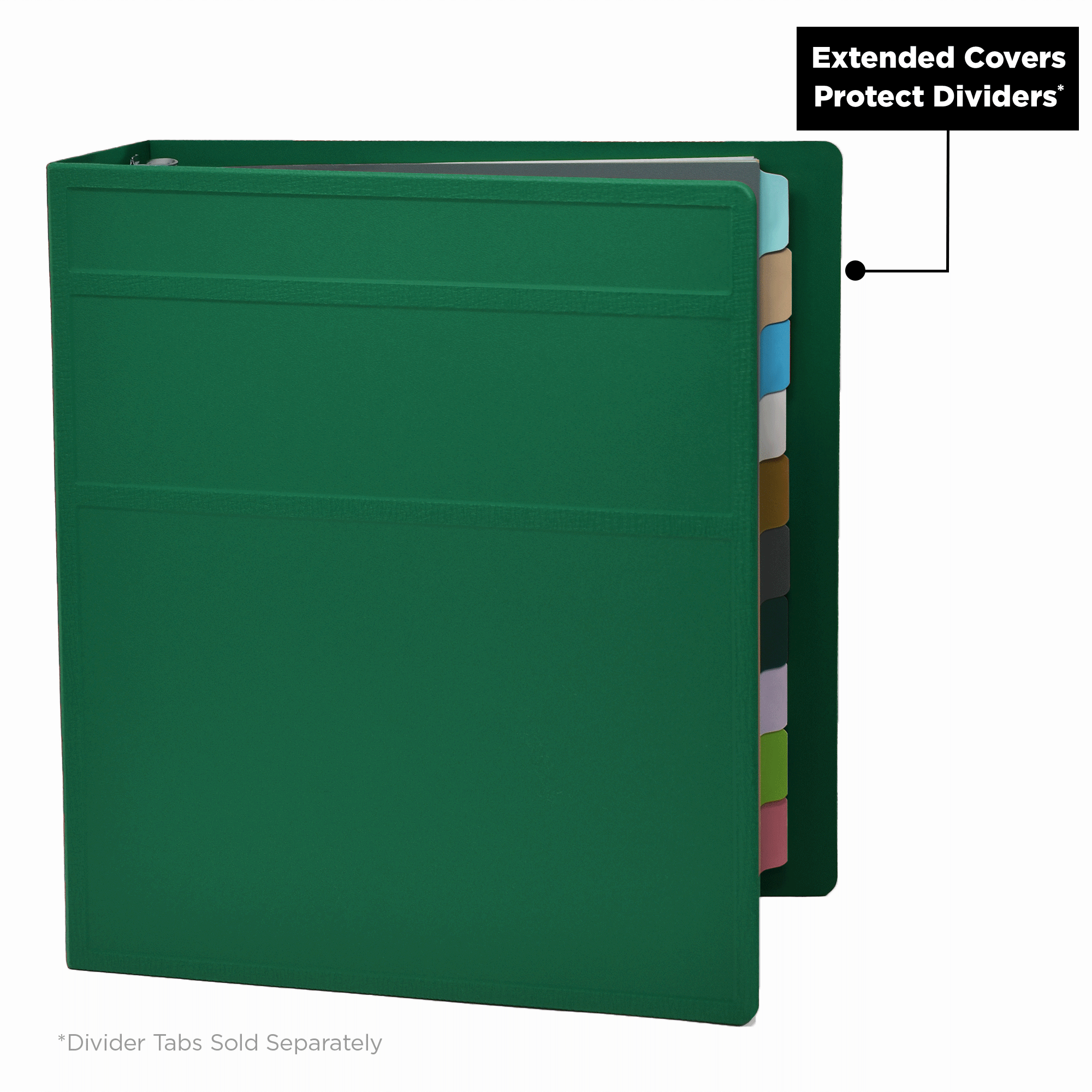 2-Inch Heavy Duty 3-Ring Binder for Medical Charting – Side Opening
