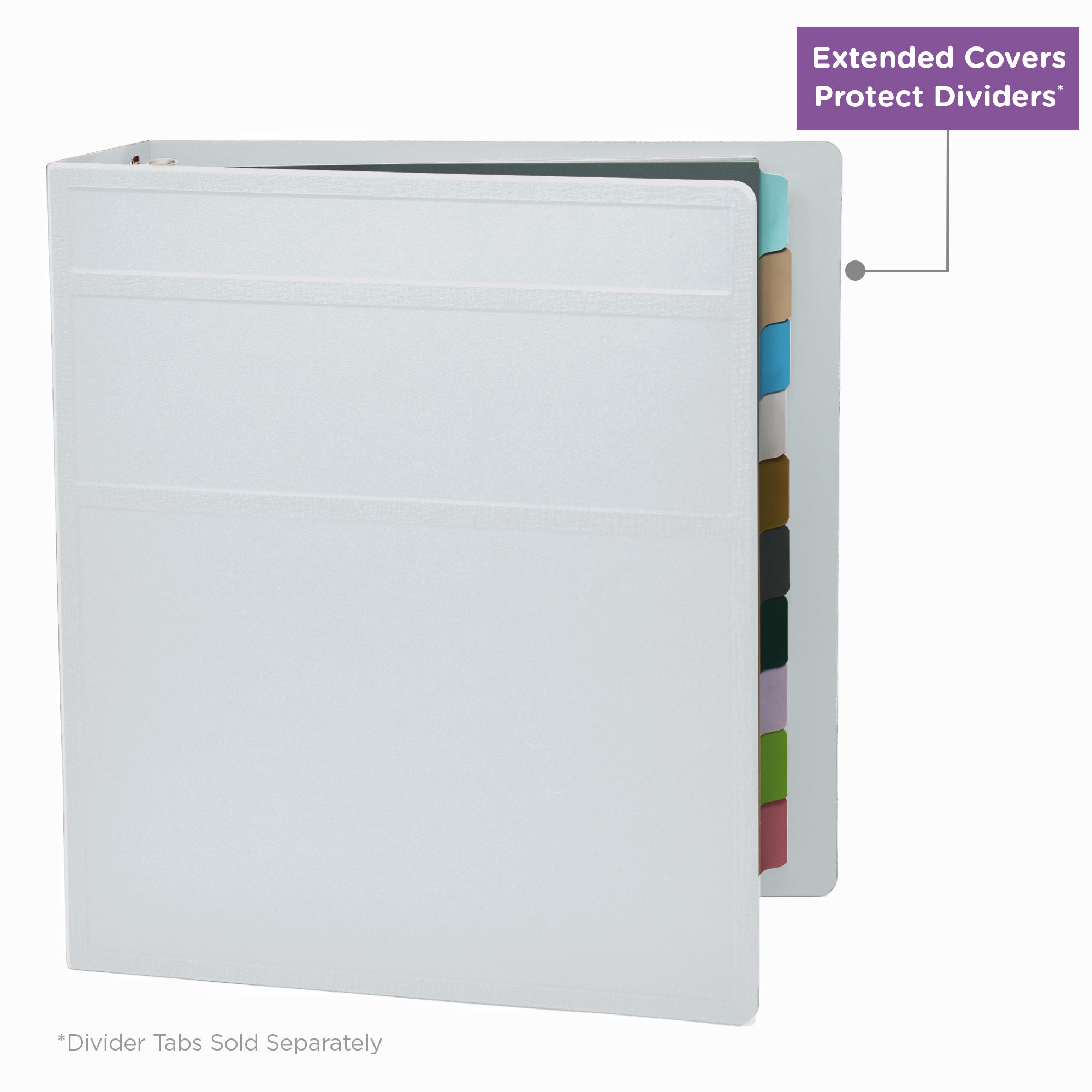 2-Inch Heavy Duty 3-Ring Binder for Medical Charting – Side Opening