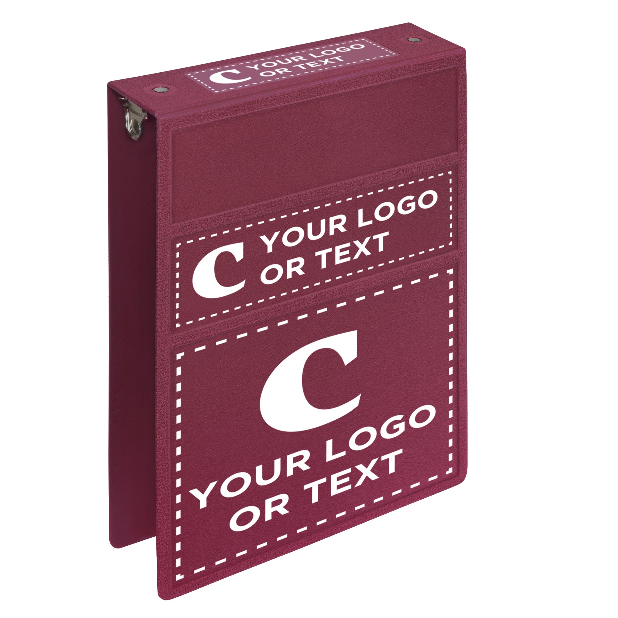 Custom 2-Inch Binder with Logo – Heavy Duty Top-Opening