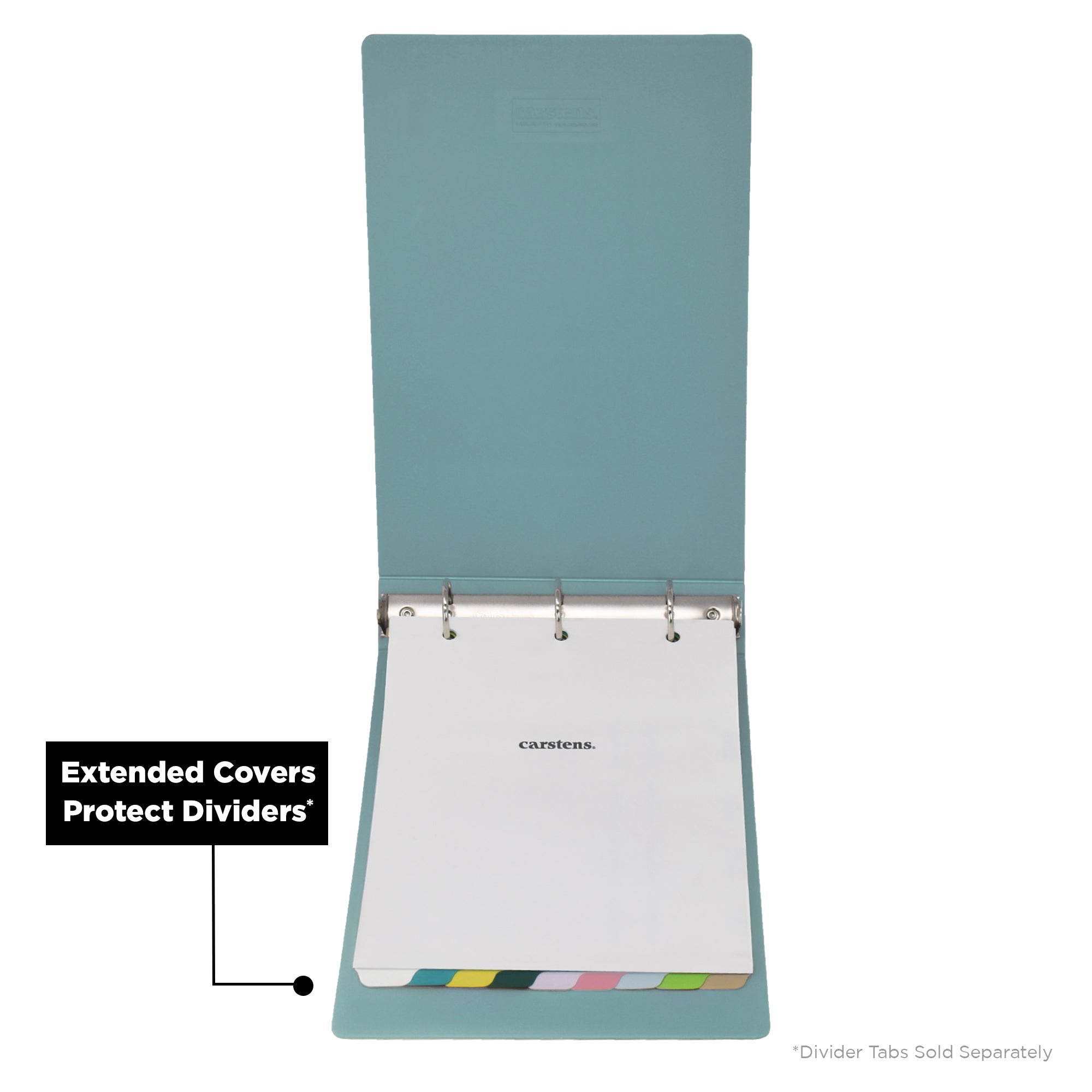 2-Inch Heavy Duty 3-Ring Binder for Medical Charting - Top Opening