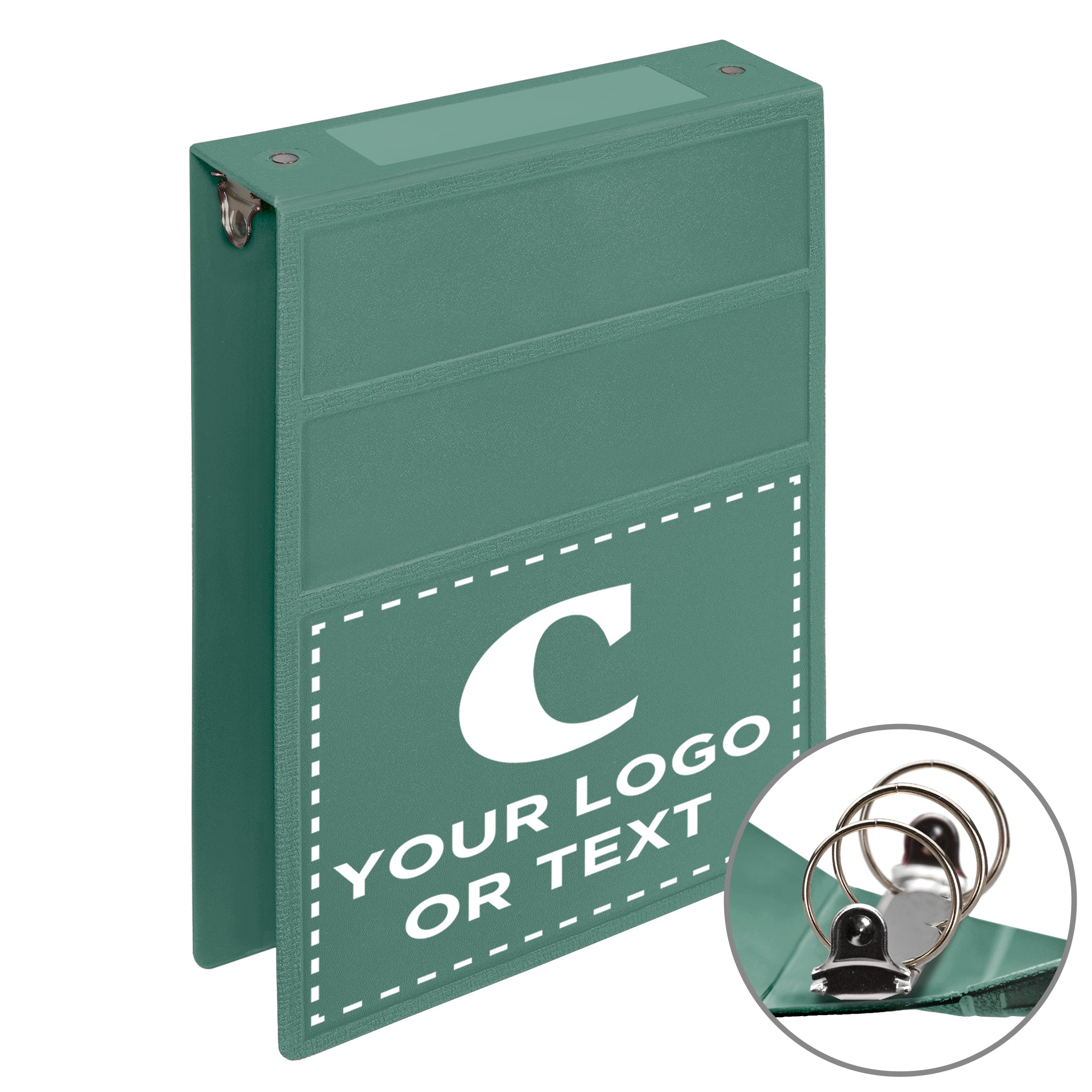 Custom 2-Inch Binder with Logo – Heavy Duty Top-Opening