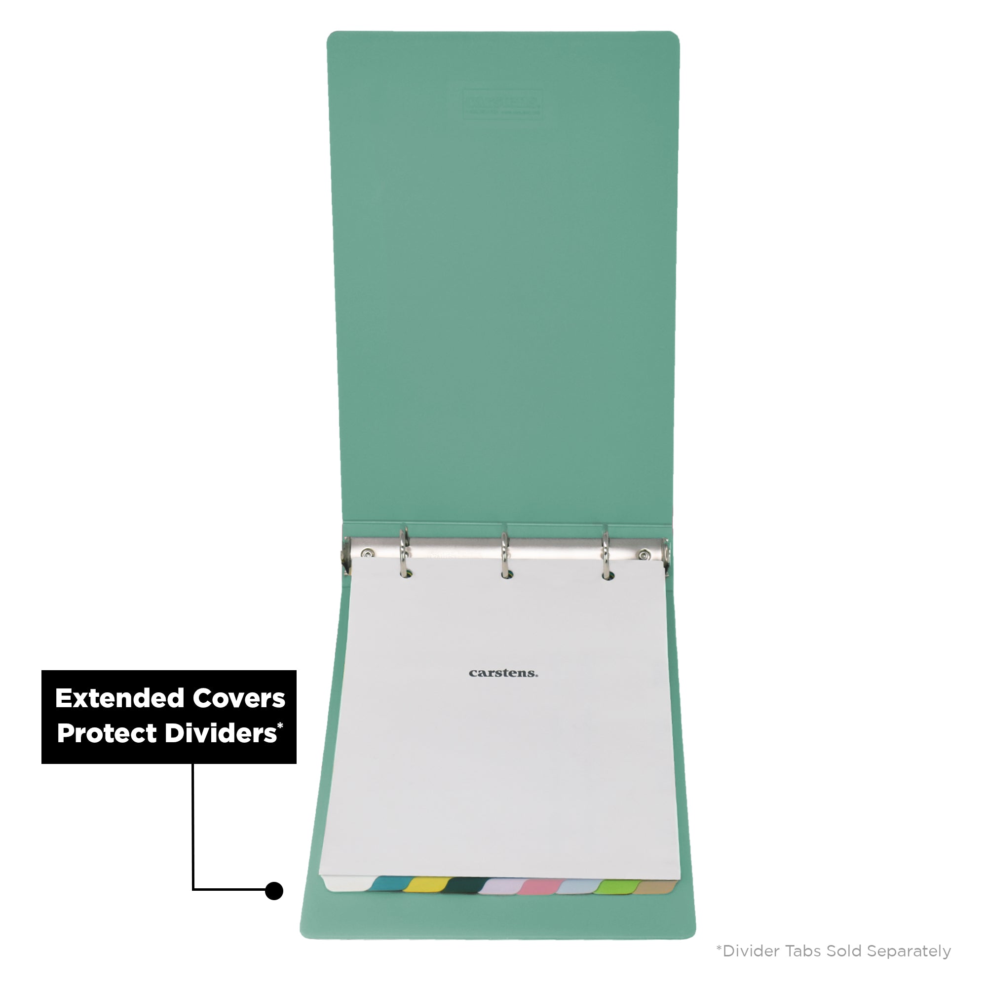 2-Inch Heavy Duty 3-Ring Binder for Medical Charting - Top Opening