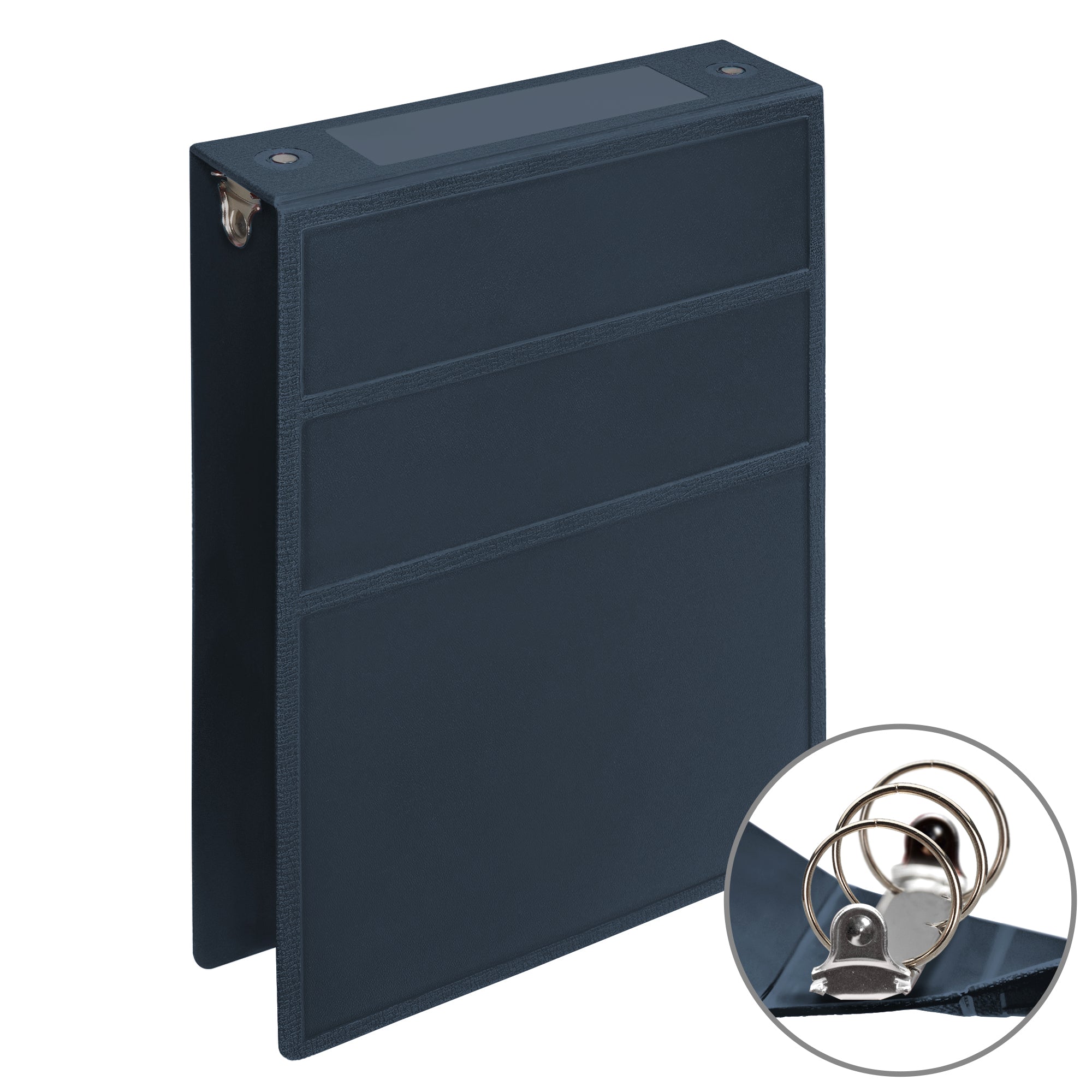 2-Inch Heavy Duty 3-Ring Binder for Medical Charting - Top Opening