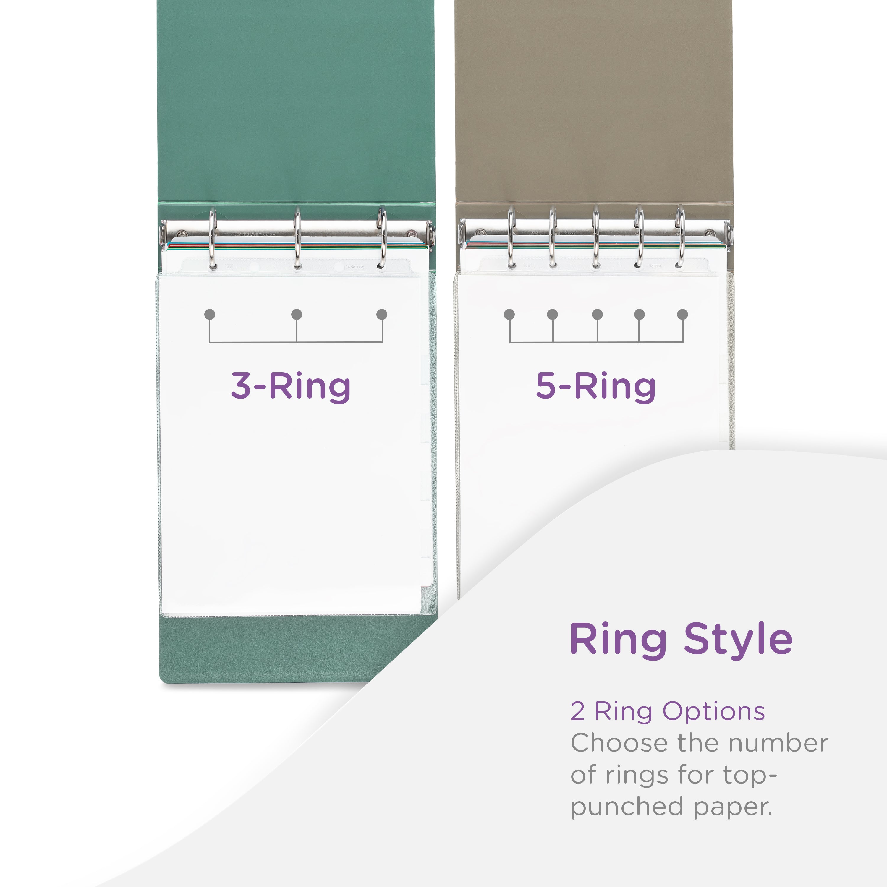 Custom 3-Inch Binder with Logo – Heavy Duty Top-Opening