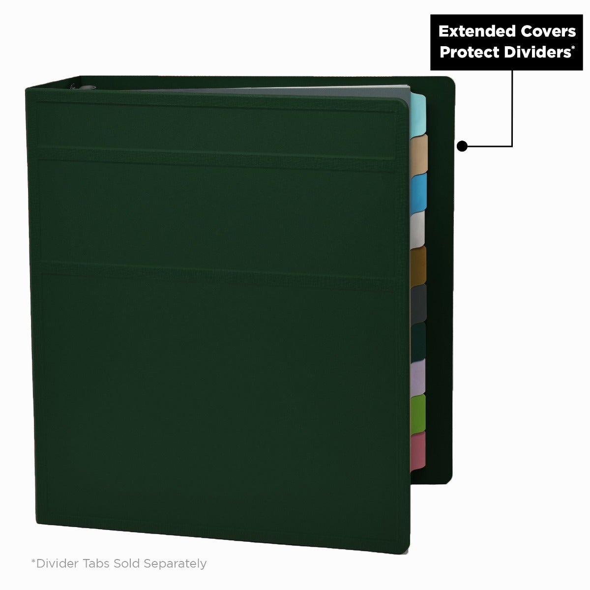 2-Inch Heavy Duty 3-Ring Binder for Medical Charting – Side Opening
