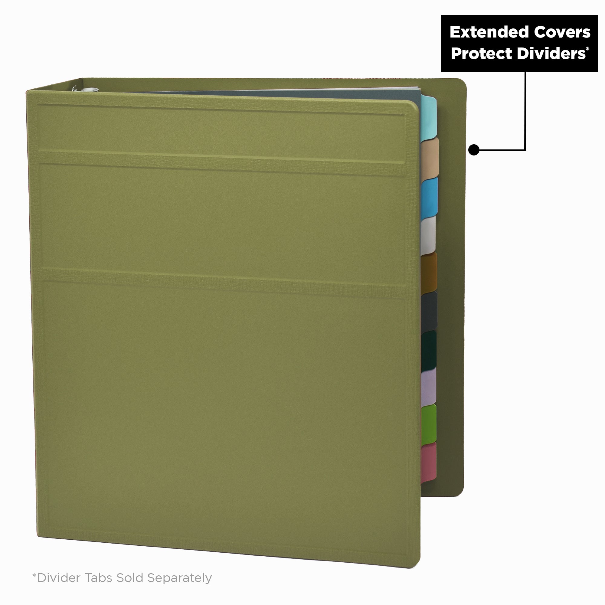 2-Inch Heavy Duty 3-Ring Binder for Medical Charting – Side Opening
