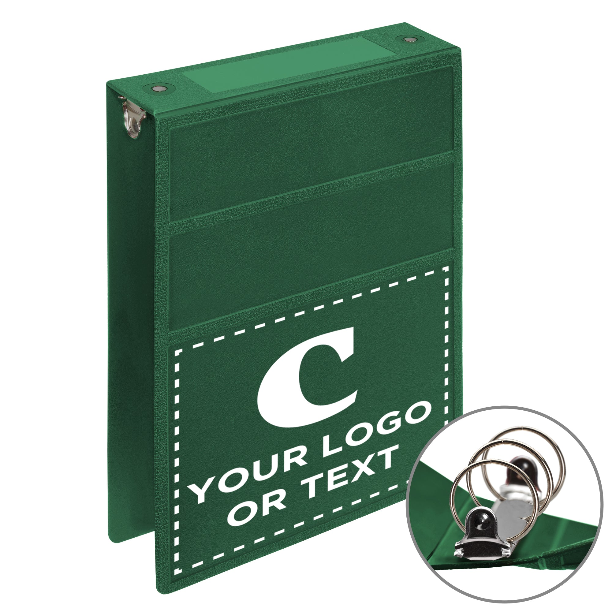 Custom 2-Inch Binder with Logo – Heavy Duty Top-Opening
