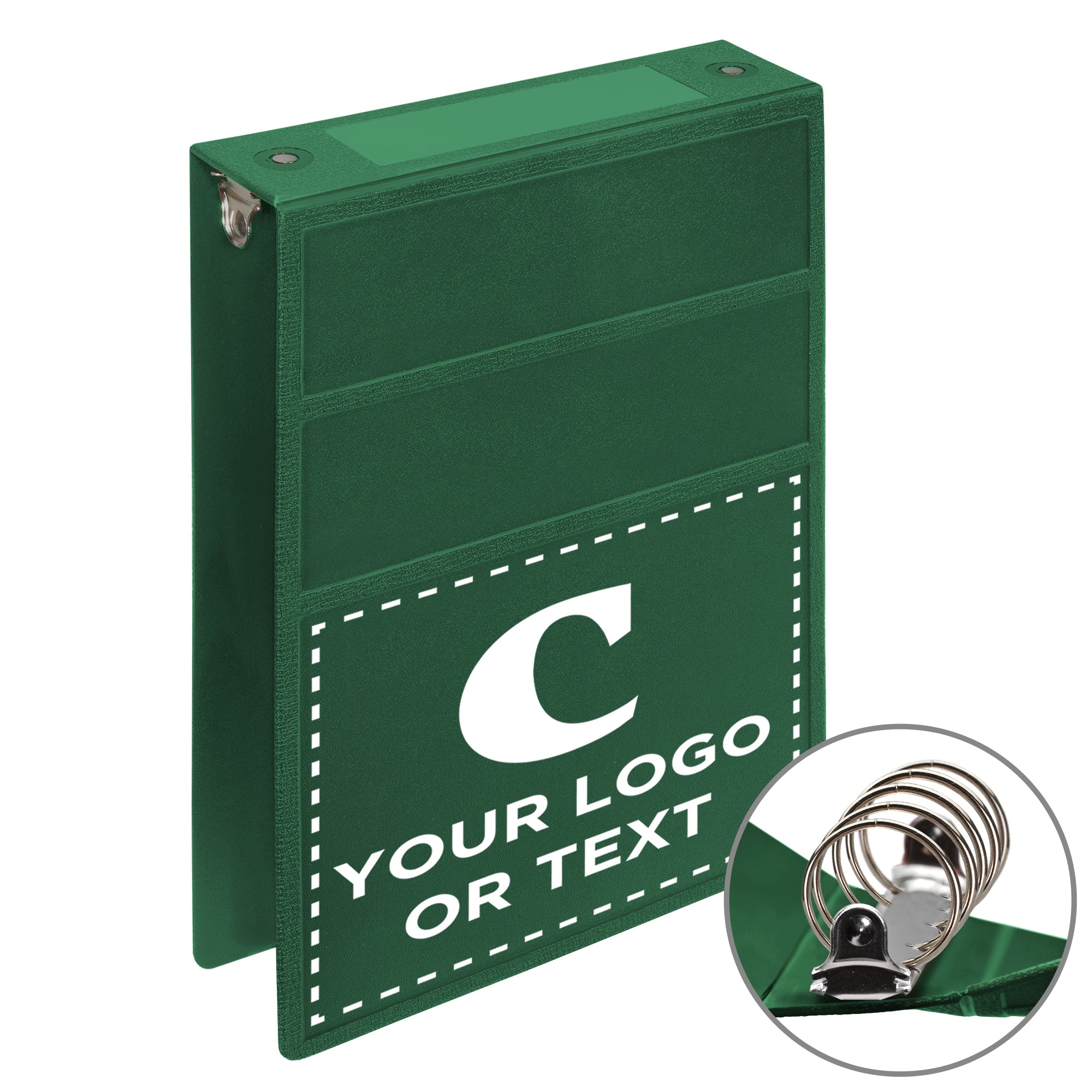Custom 2-Inch Binder with Logo – Heavy Duty Top-Opening