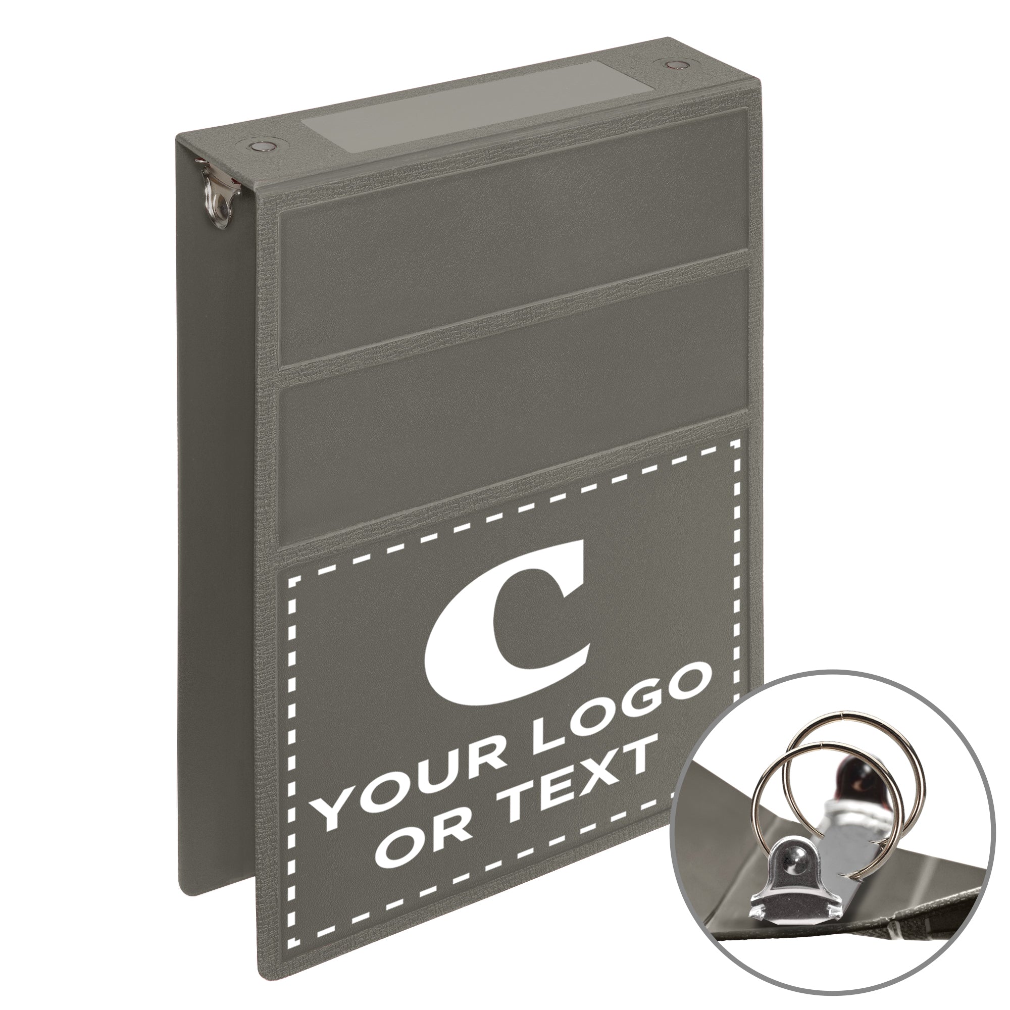 Custom 2-Inch Binder with Logo – Heavy Duty Top-Opening