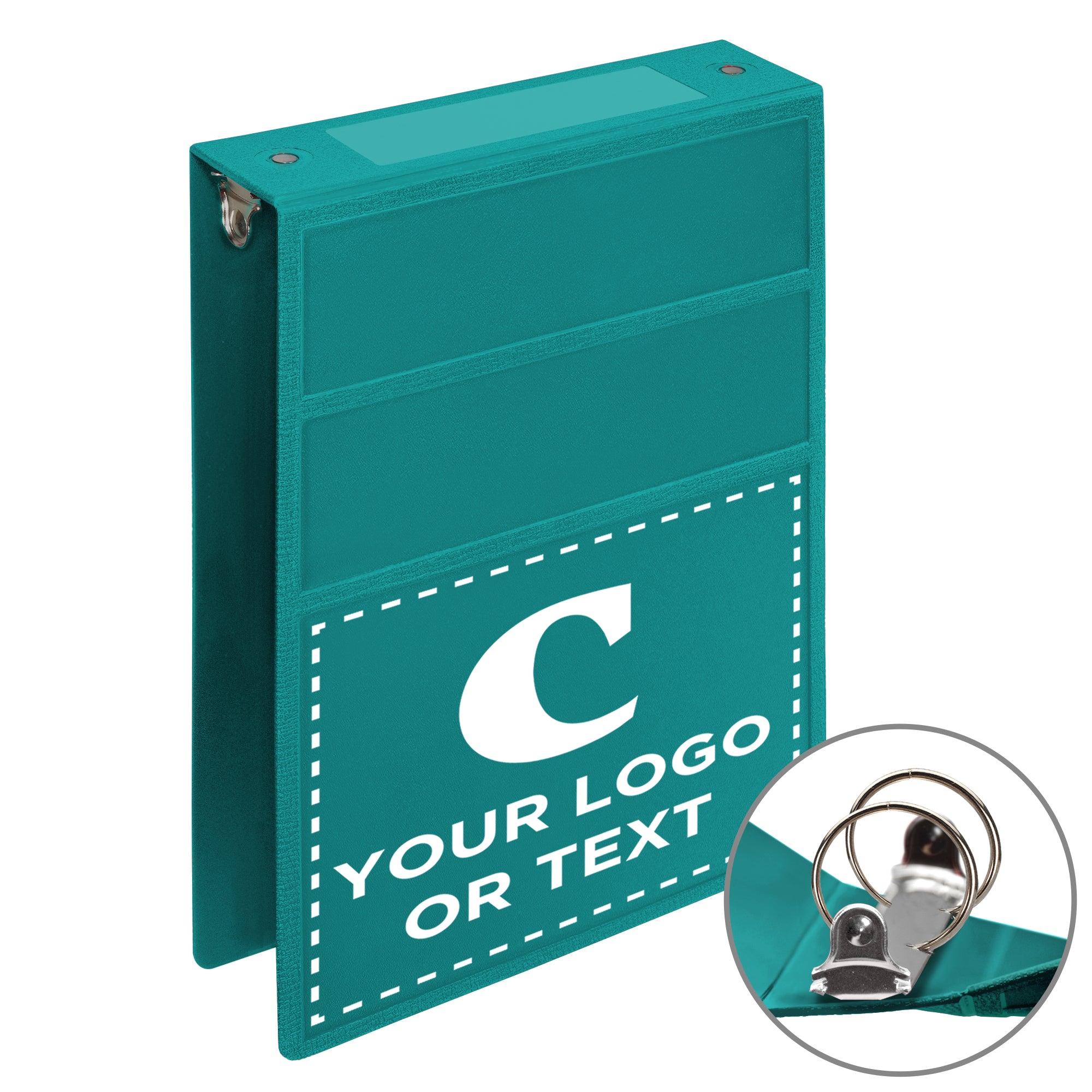 Custom 2-Inch Binder with Logo – Heavy Duty Top-Opening
