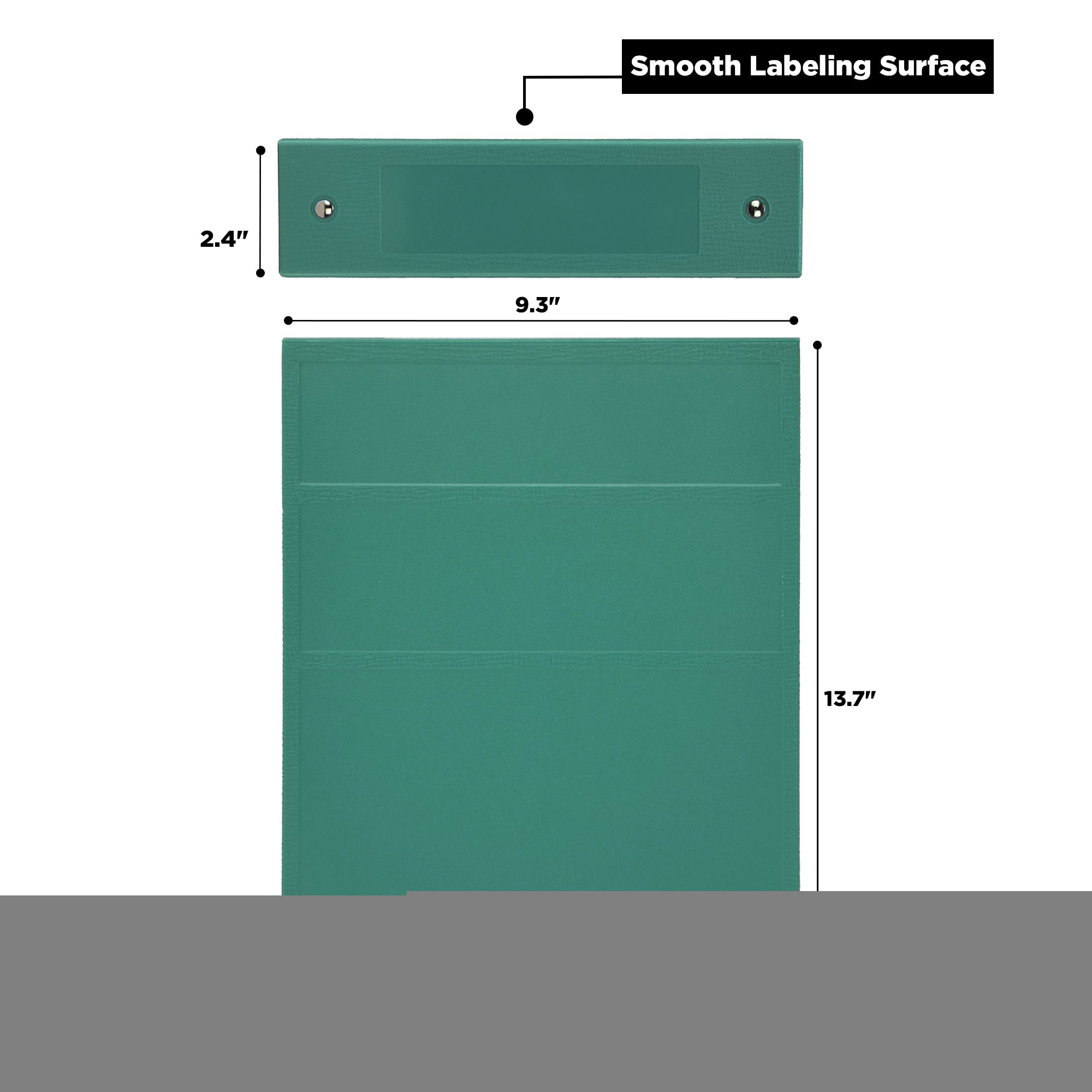 2-Inch Heavy Duty 5-Ring Binder – Top Opening