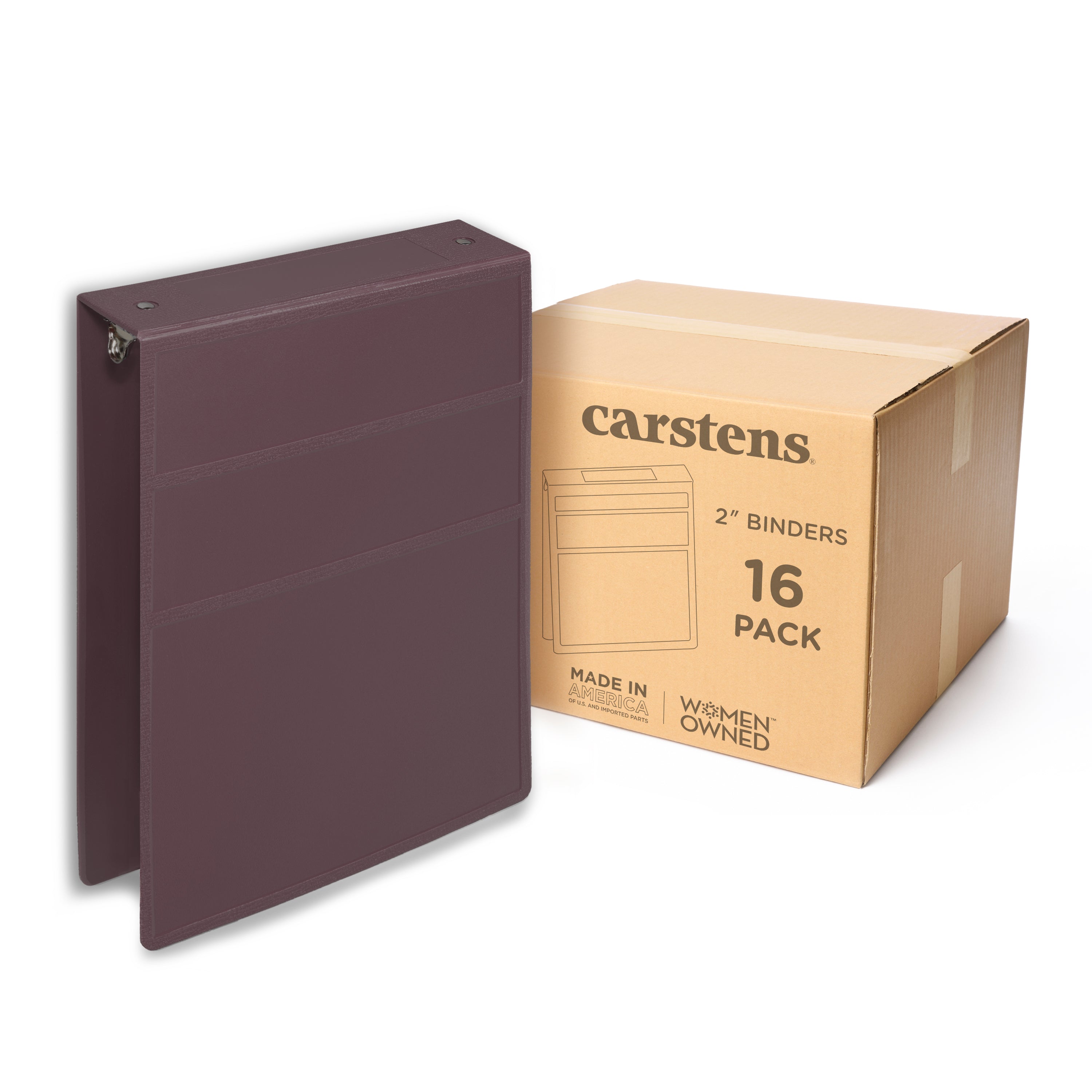 2-Inch Heavy Duty 3-Ring Binder for Medical Charting - Top Opening