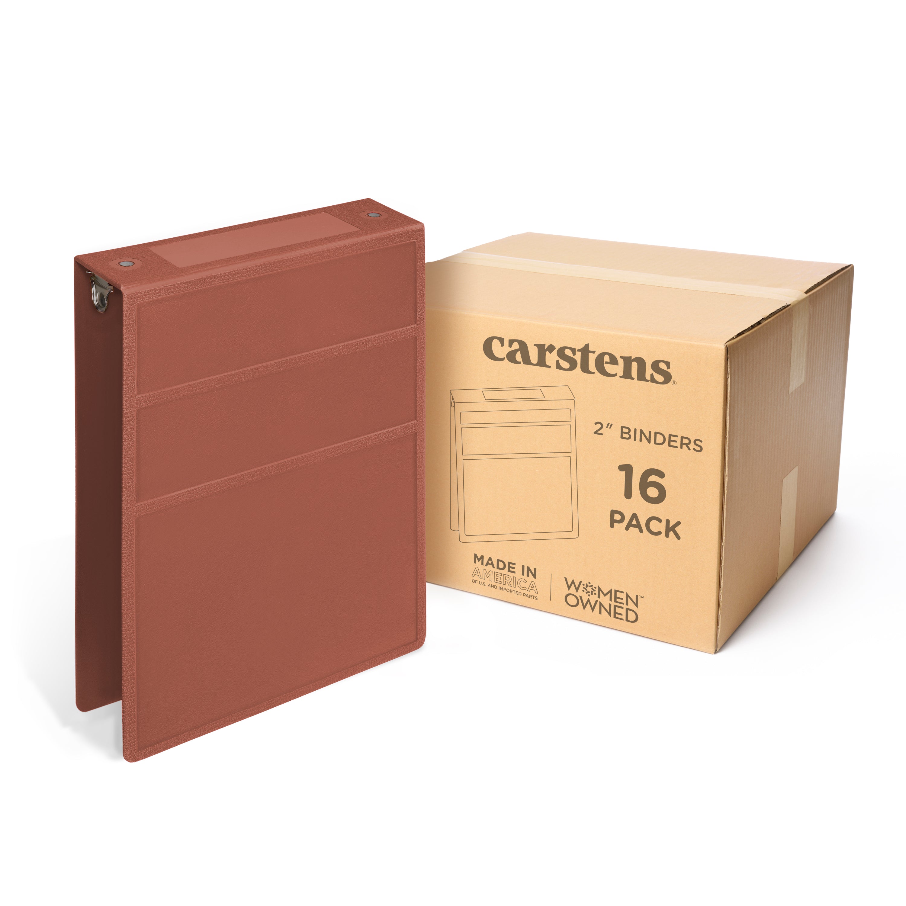 2-Inch Heavy Duty 3-Ring Binder for Medical Charting - Top Opening