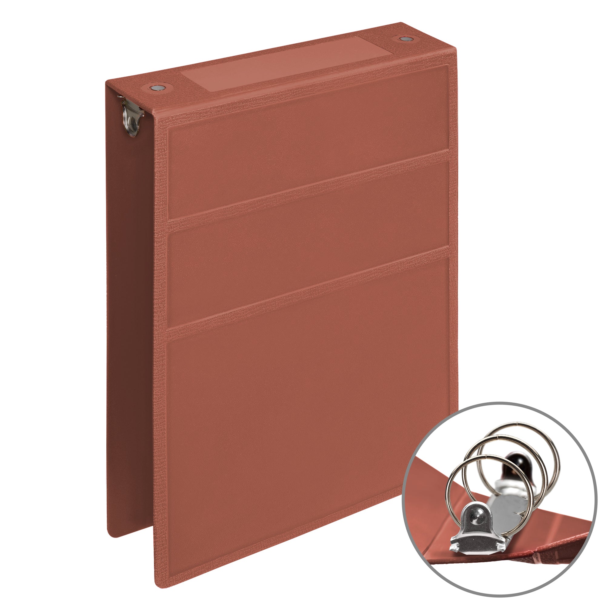2-Inch Heavy Duty 3-Ring Binder for Medical Charting - Top Opening