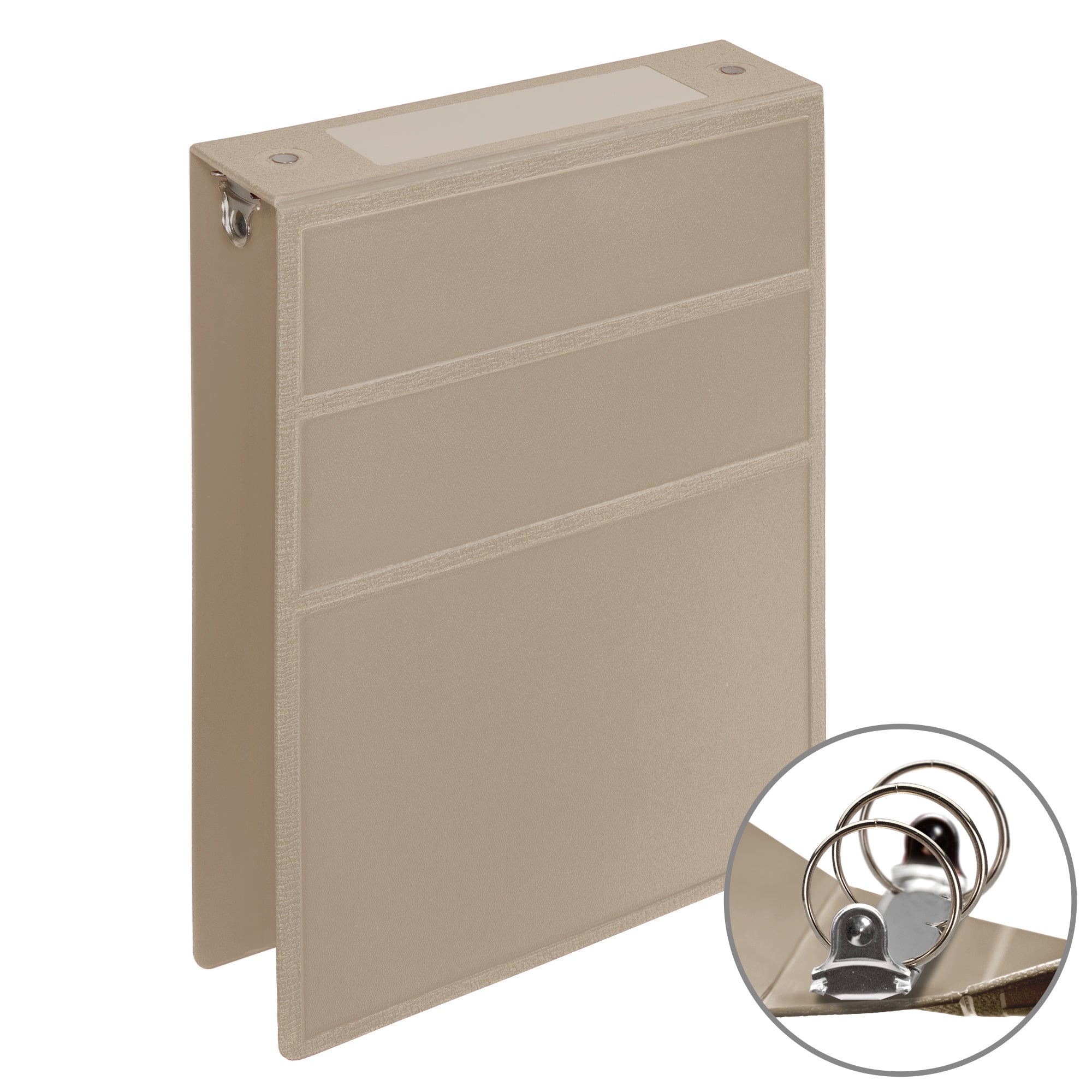2-Inch Heavy Duty 3-Ring Binder for Medical Charting - Top Opening