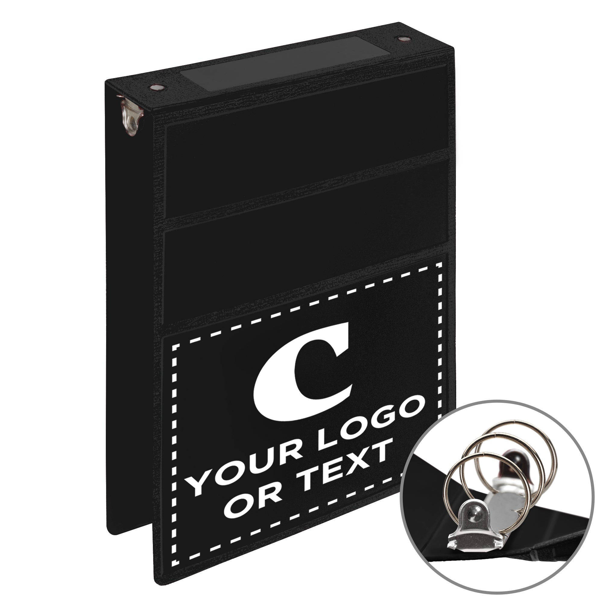 Custom 2-Inch Binder with Logo – Heavy Duty Top-Opening