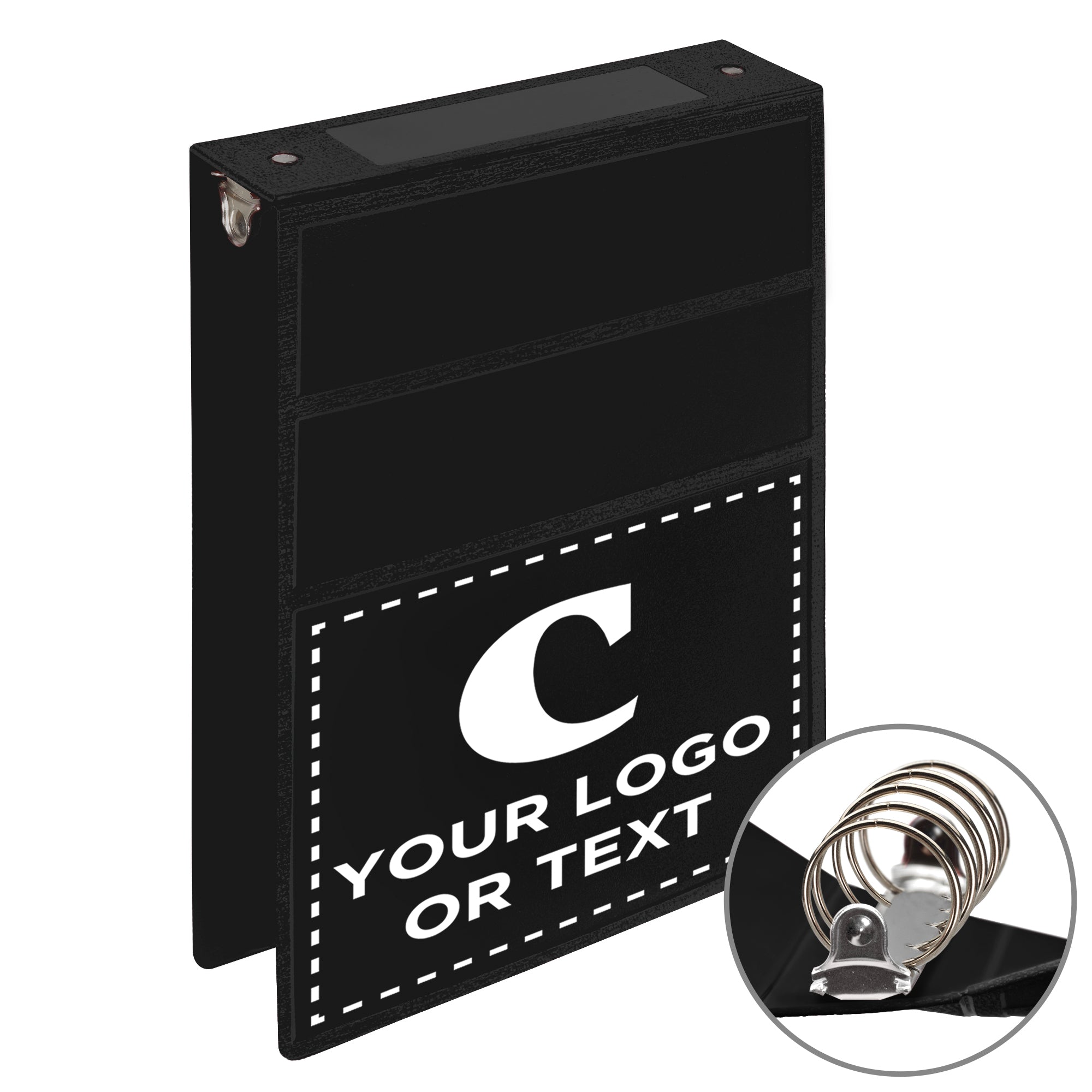 Custom 2-Inch Binder with Logo – Heavy Duty Top-Opening