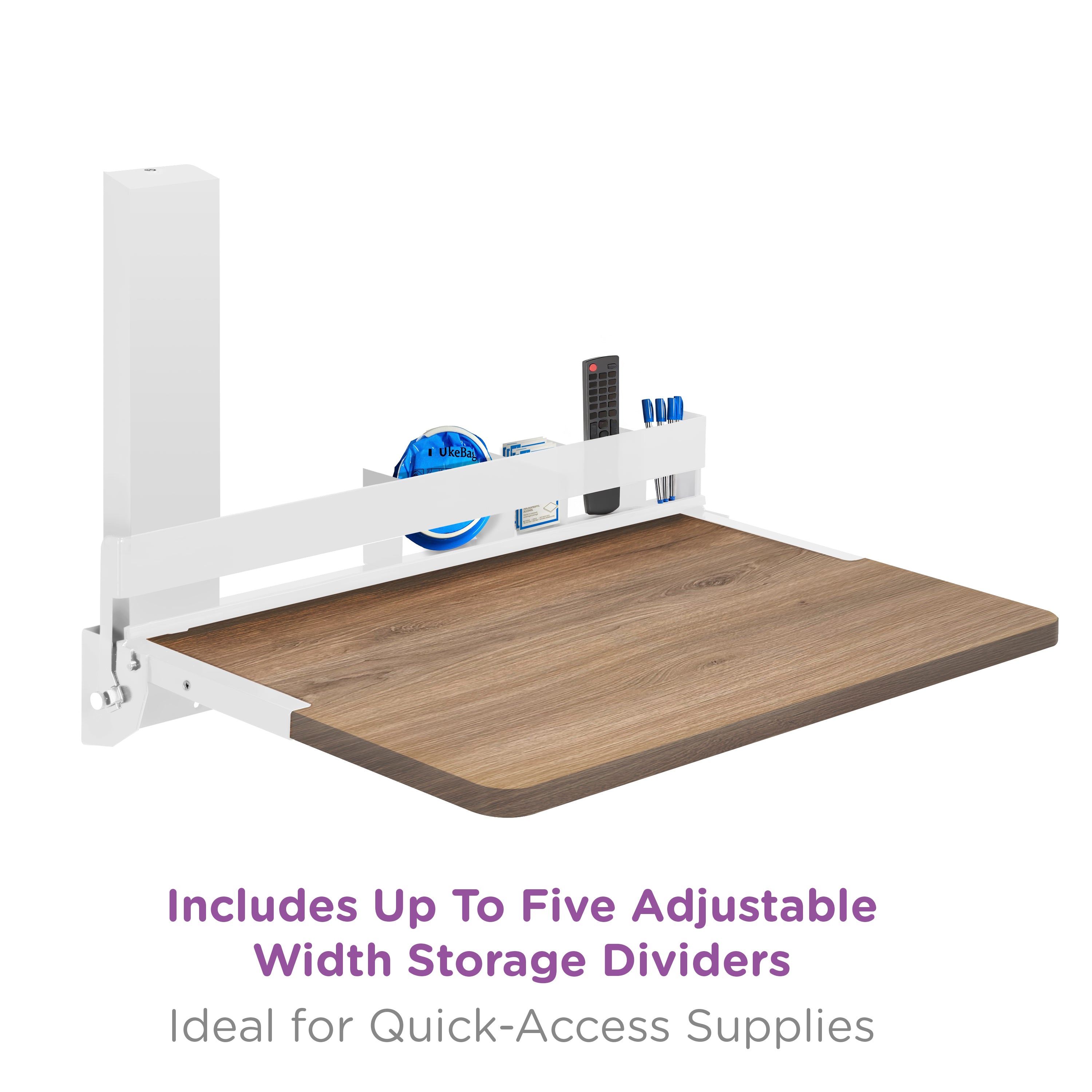 Wall-Mounted Folding Desk, Original WALLAdesk™