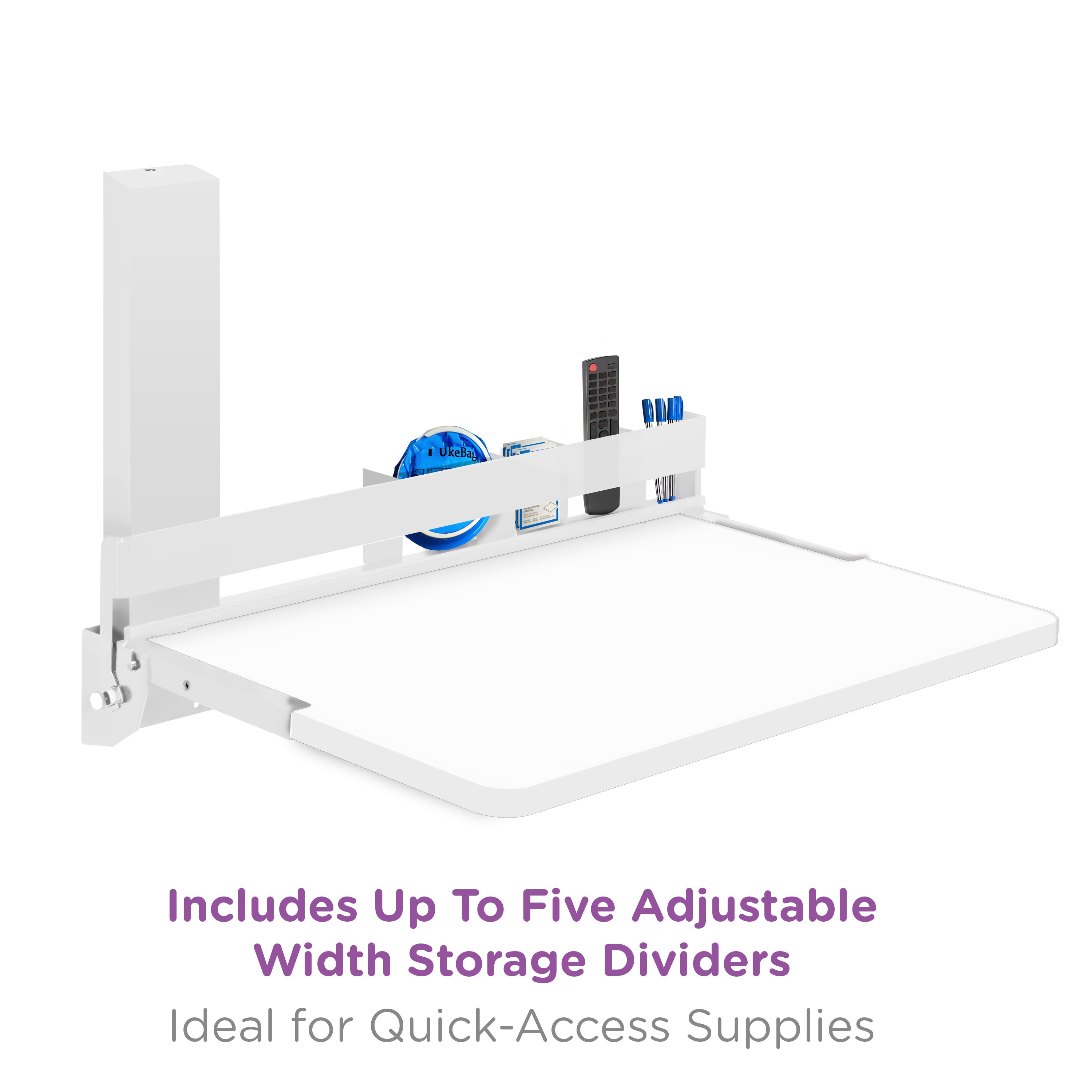 Wall-Mounted Folding Desk, Original WALLAdesk™