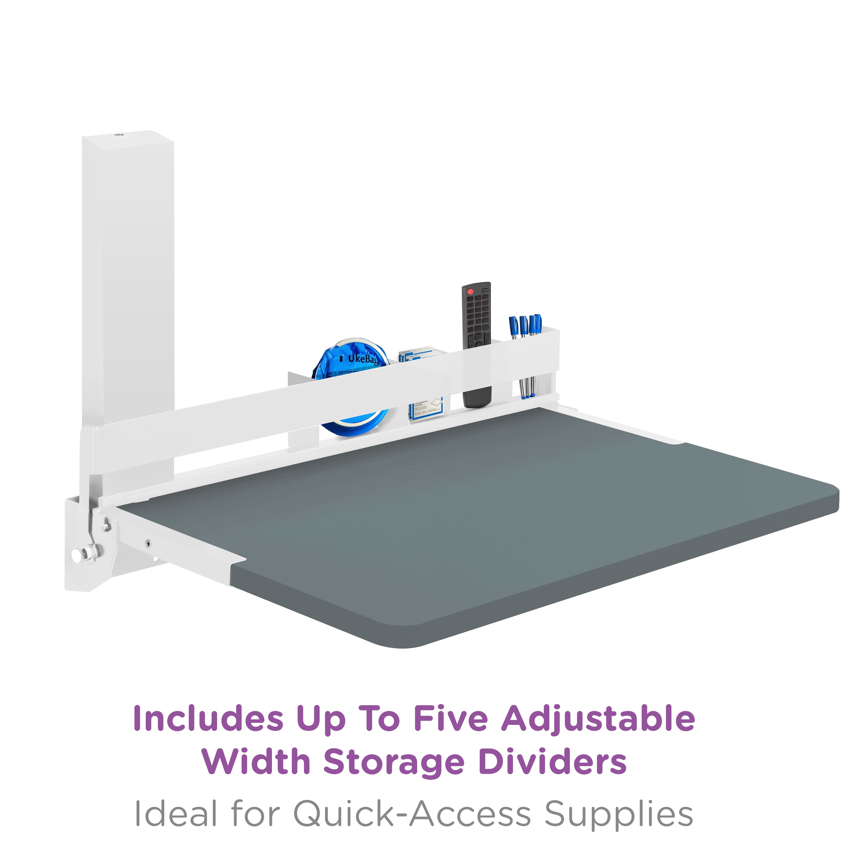 Wall-Mounted Folding Desk, Original WALLAdesk™